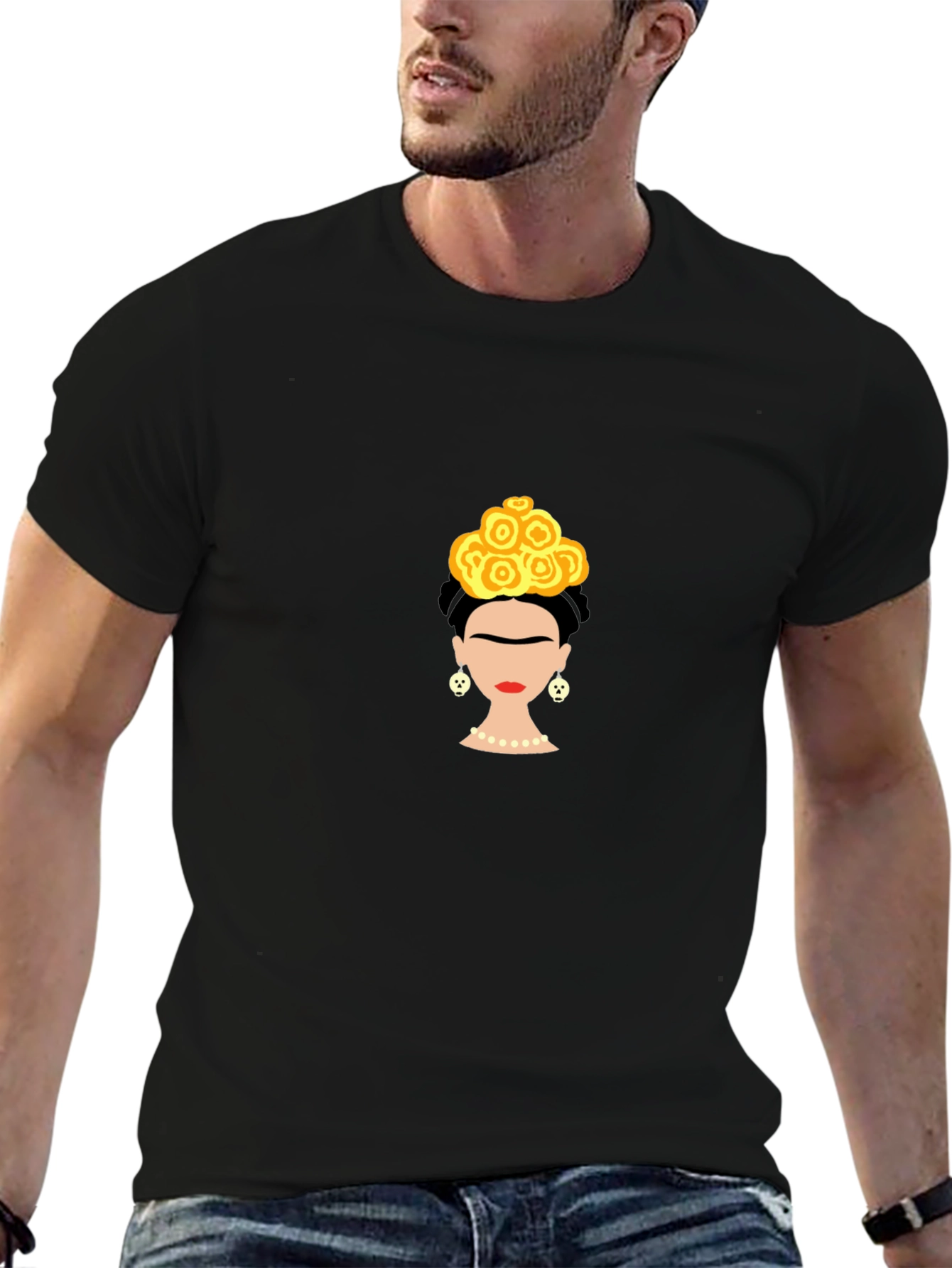Frida Kahlo Graphic Tee - Stylish Portrait Shirt