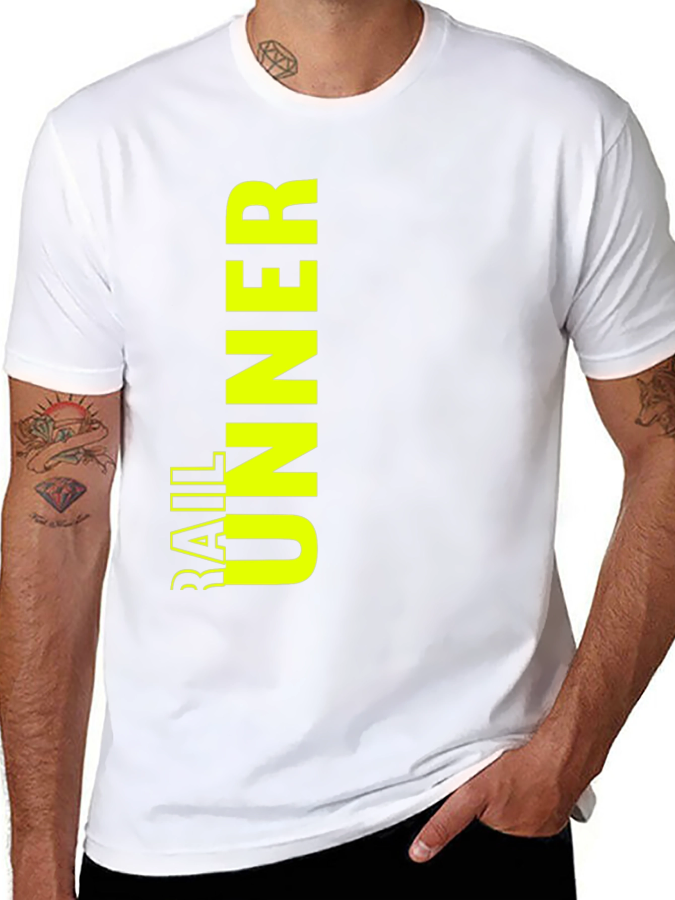 Rail Runner Black T-Shirt