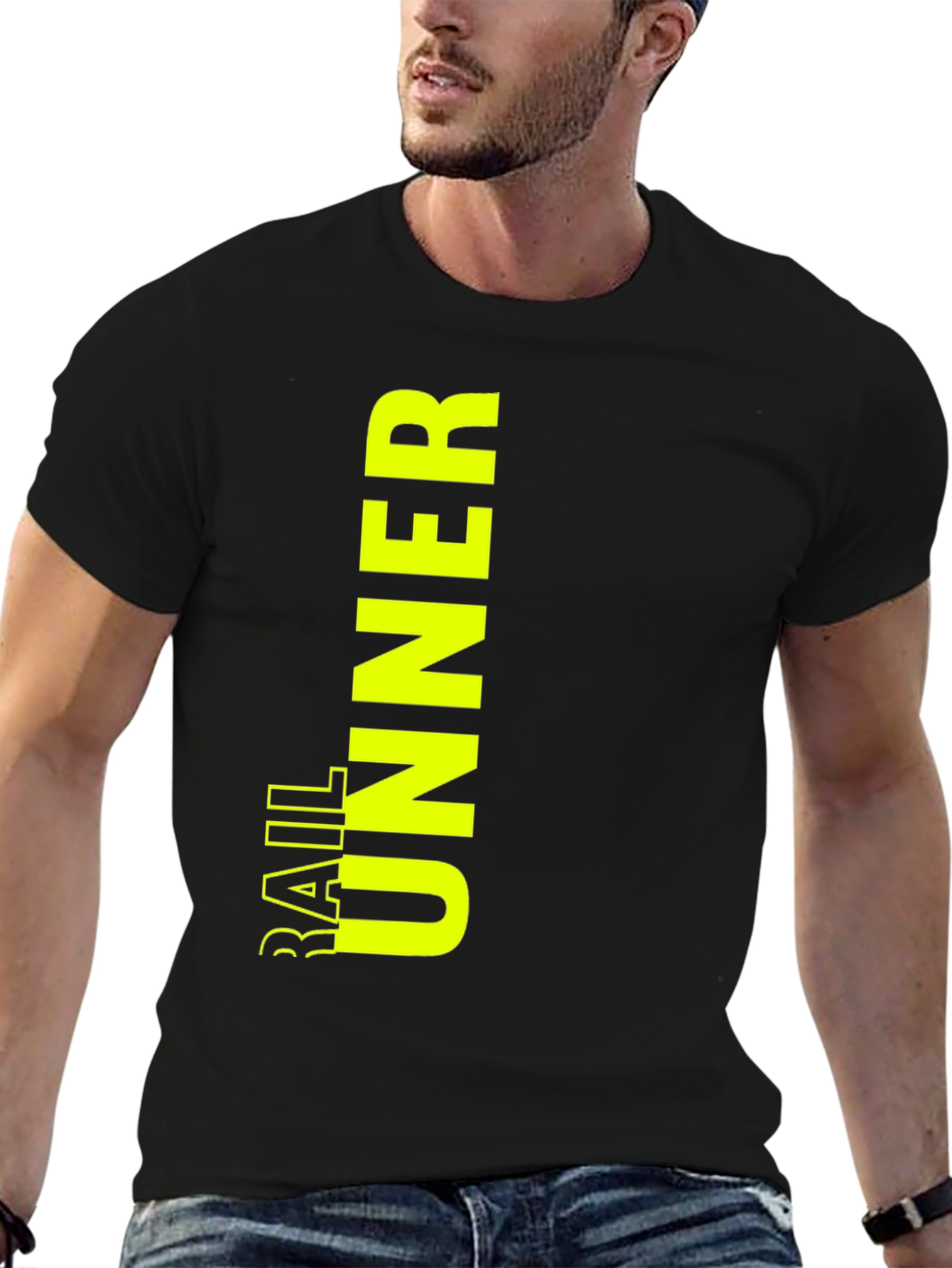 Rail Runner Black T-Shirt
