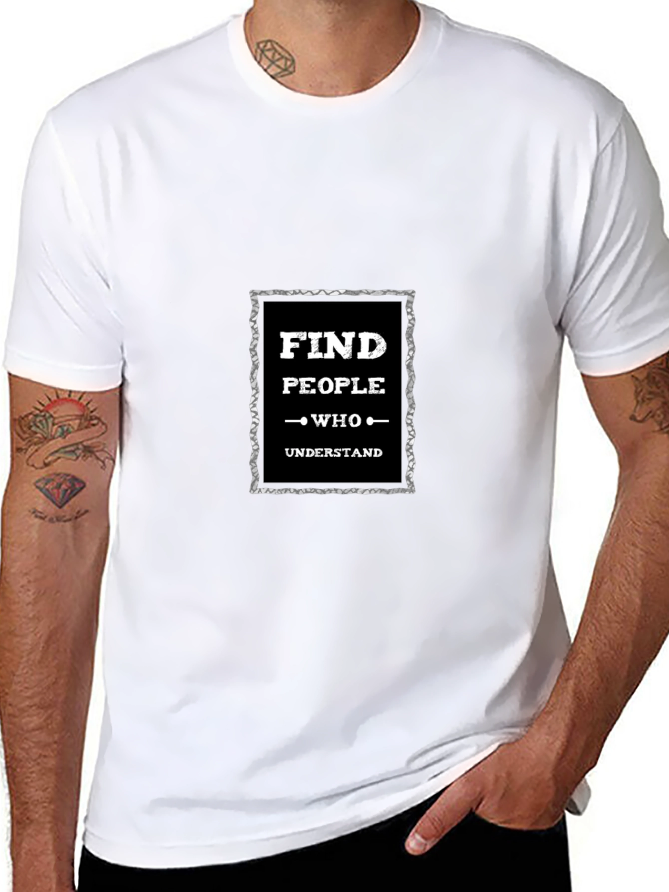 Find People Who Understand Graphic T-Shirt