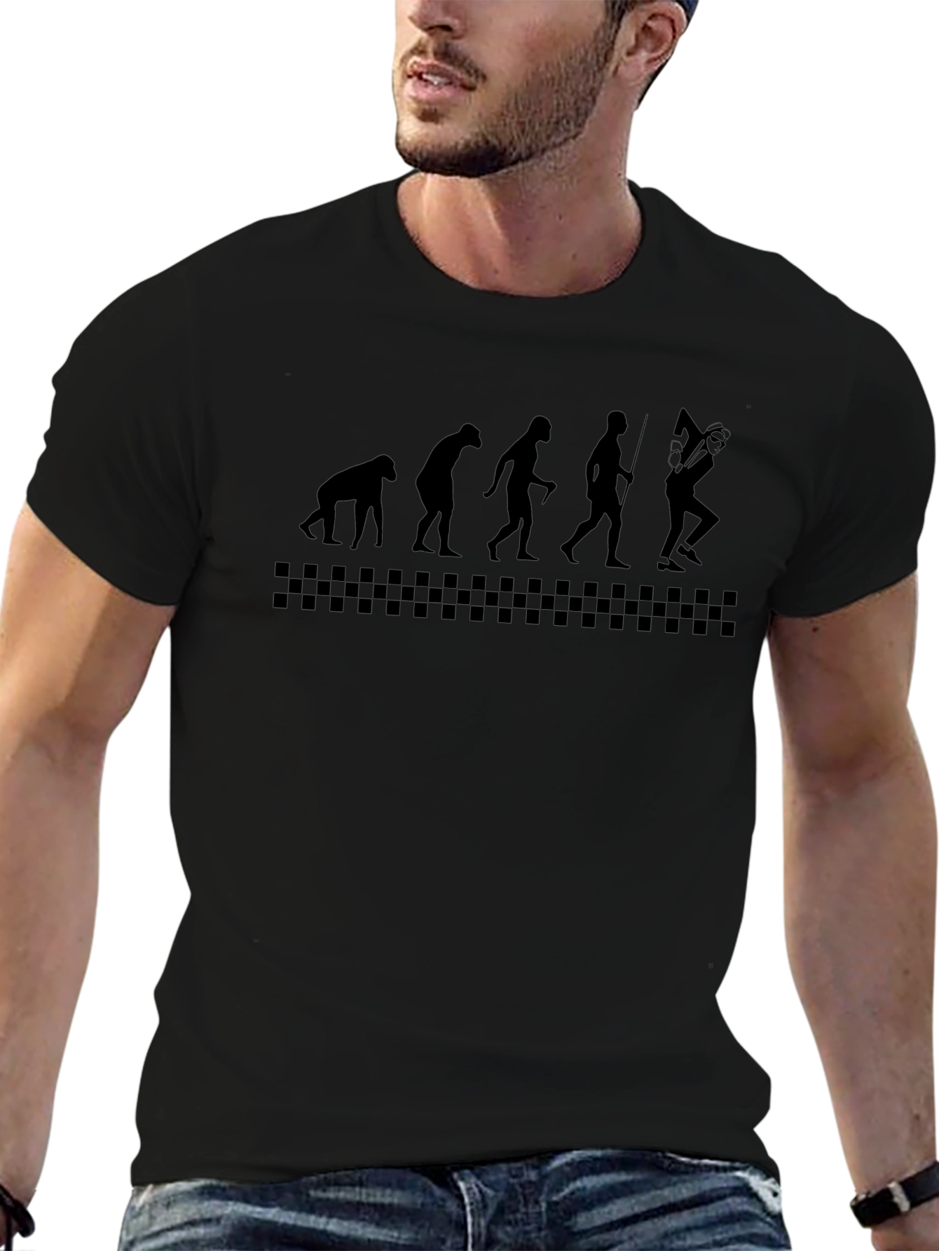 Evolution of the Musician T-Shirt