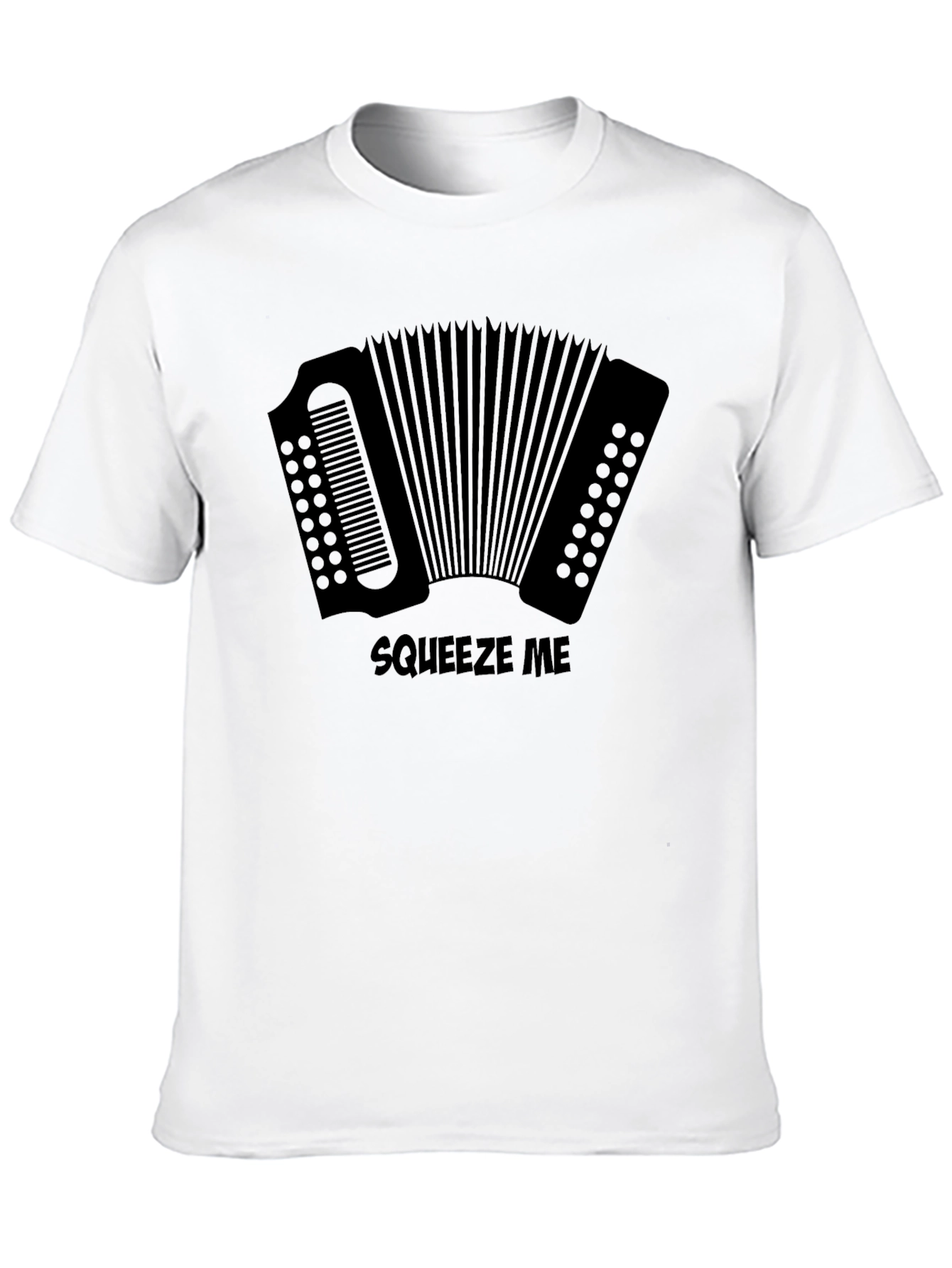 Squeeze Me Accordion Graphic T-Shirt