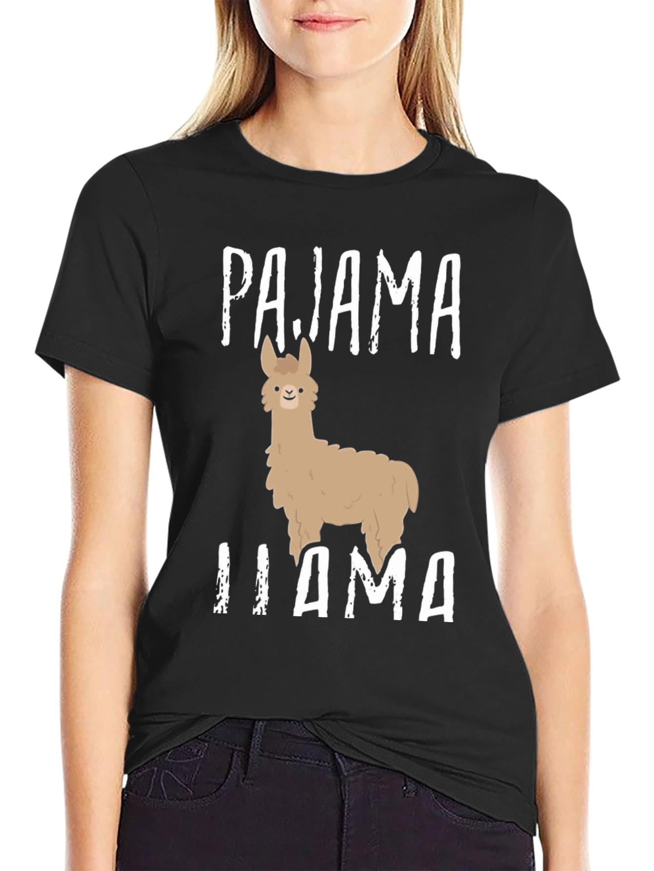 Pajama Llama T-Shirt - Funny Novelty Tee