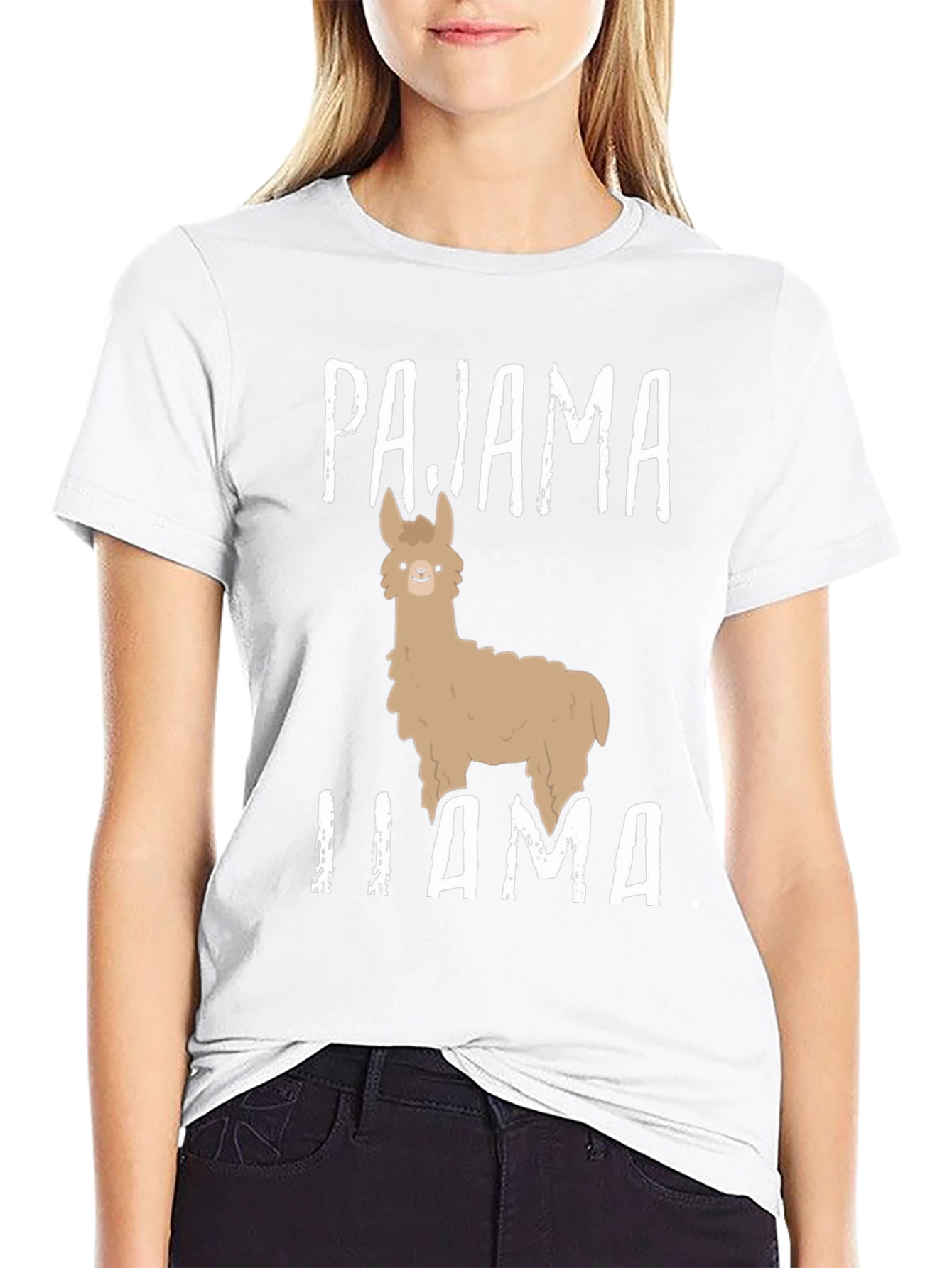 Pajama Llama T-Shirt - Funny Novelty Tee