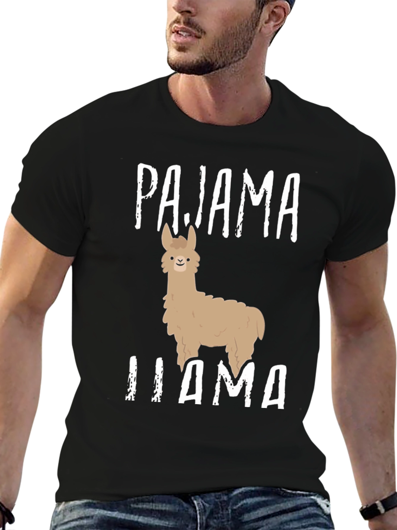 Pajama Llama T-Shirt - Funny Novelty Tee