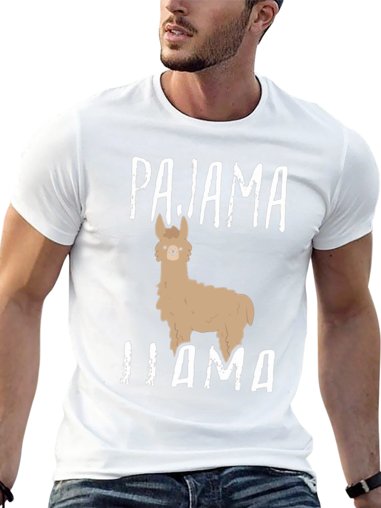 Pajama Llama T-Shirt - Funny Novelty Tee