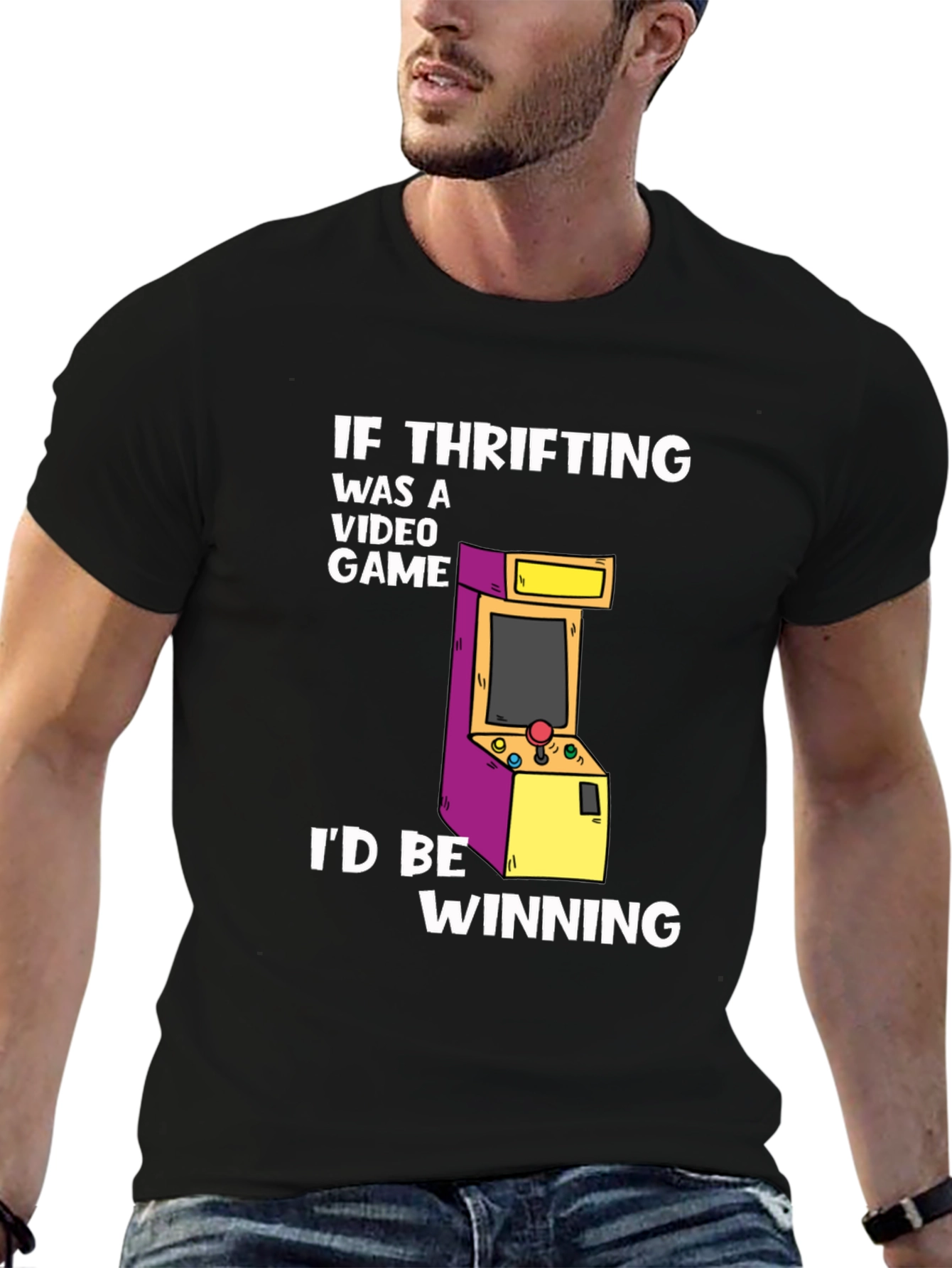 Thrifting Video Game T-Shirt