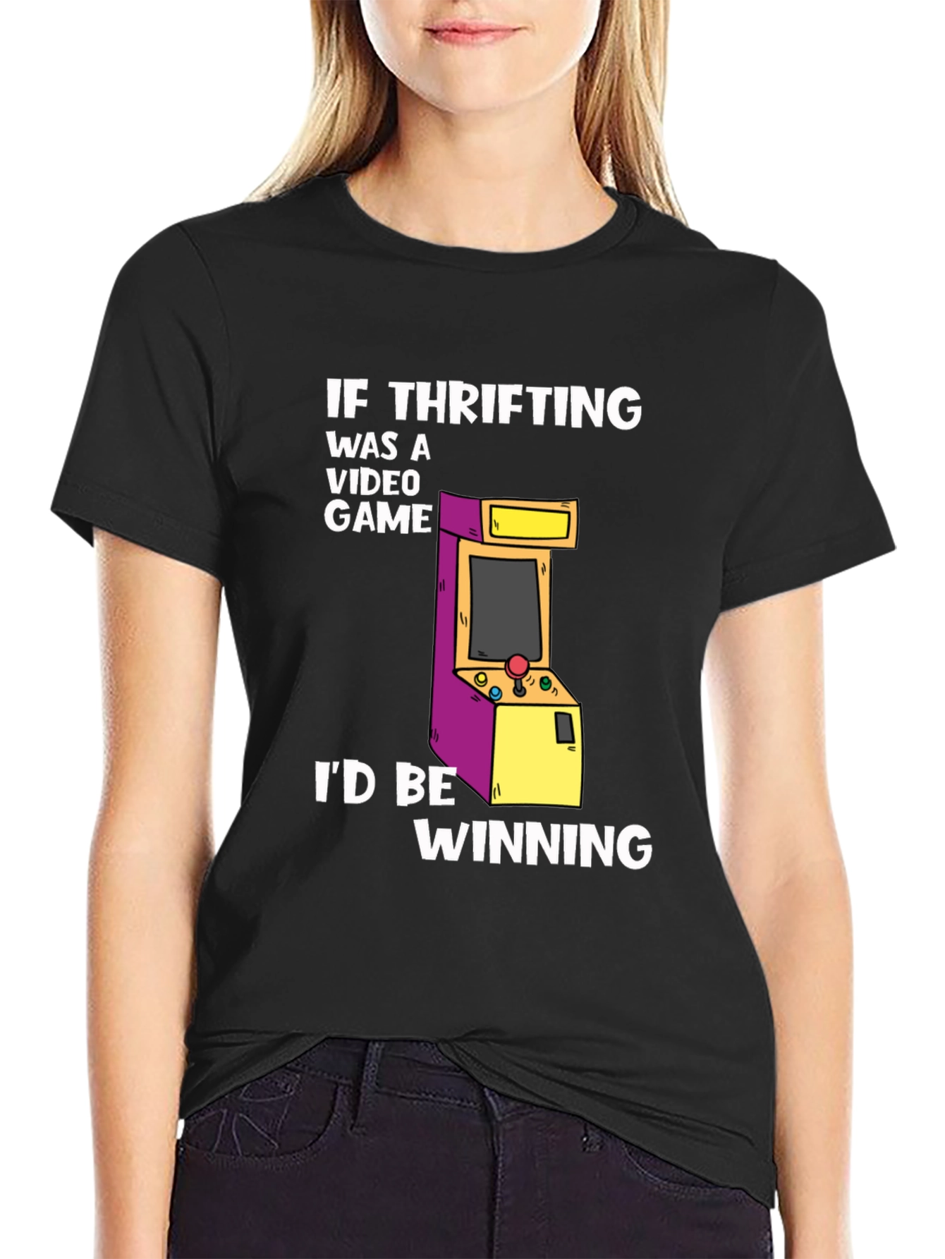 Thrifting Video Game T-Shirt