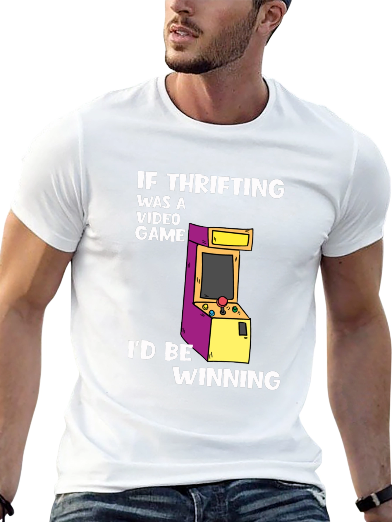 Thrifting Video Game T-Shirt