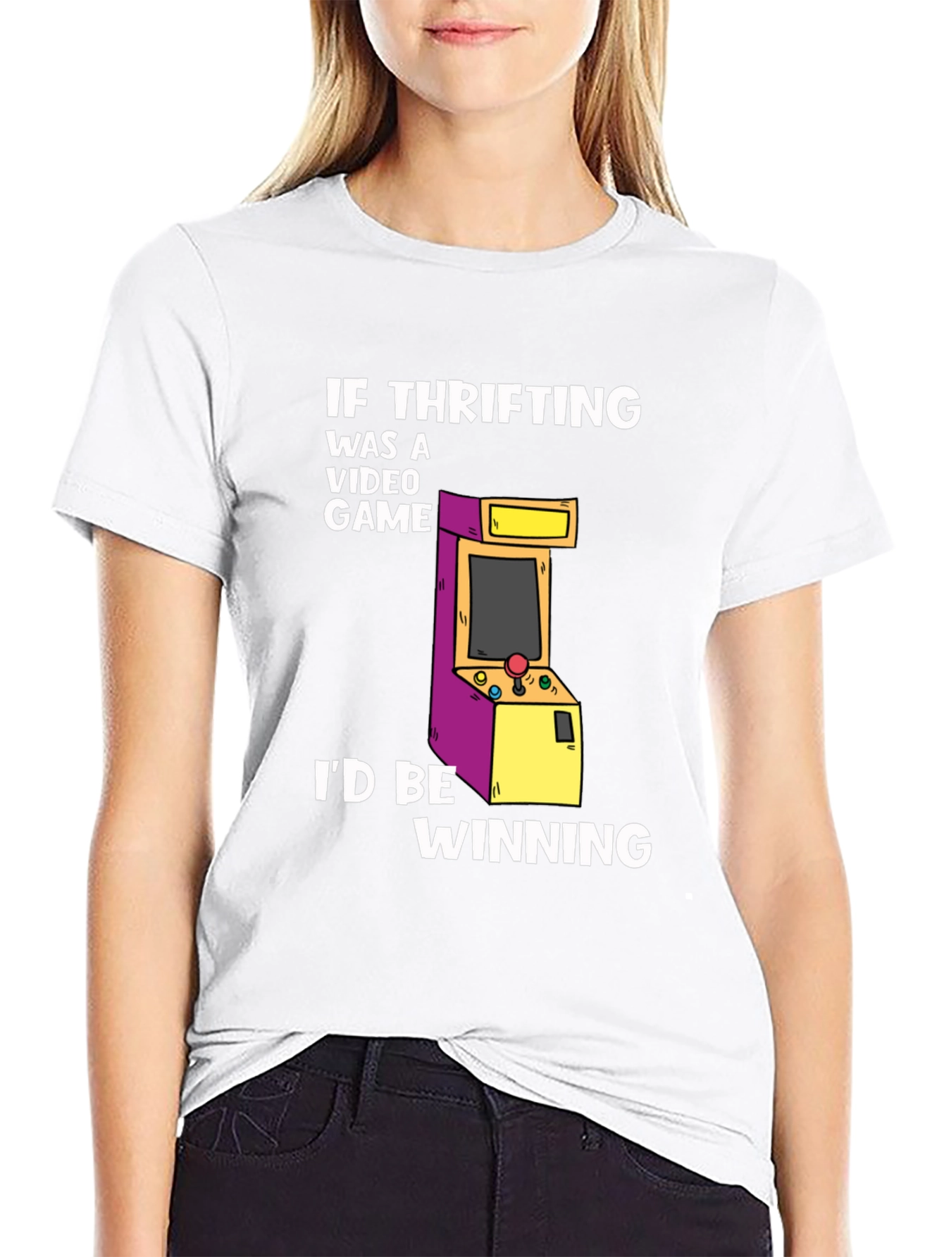 Thrifting Video Game T-Shirt