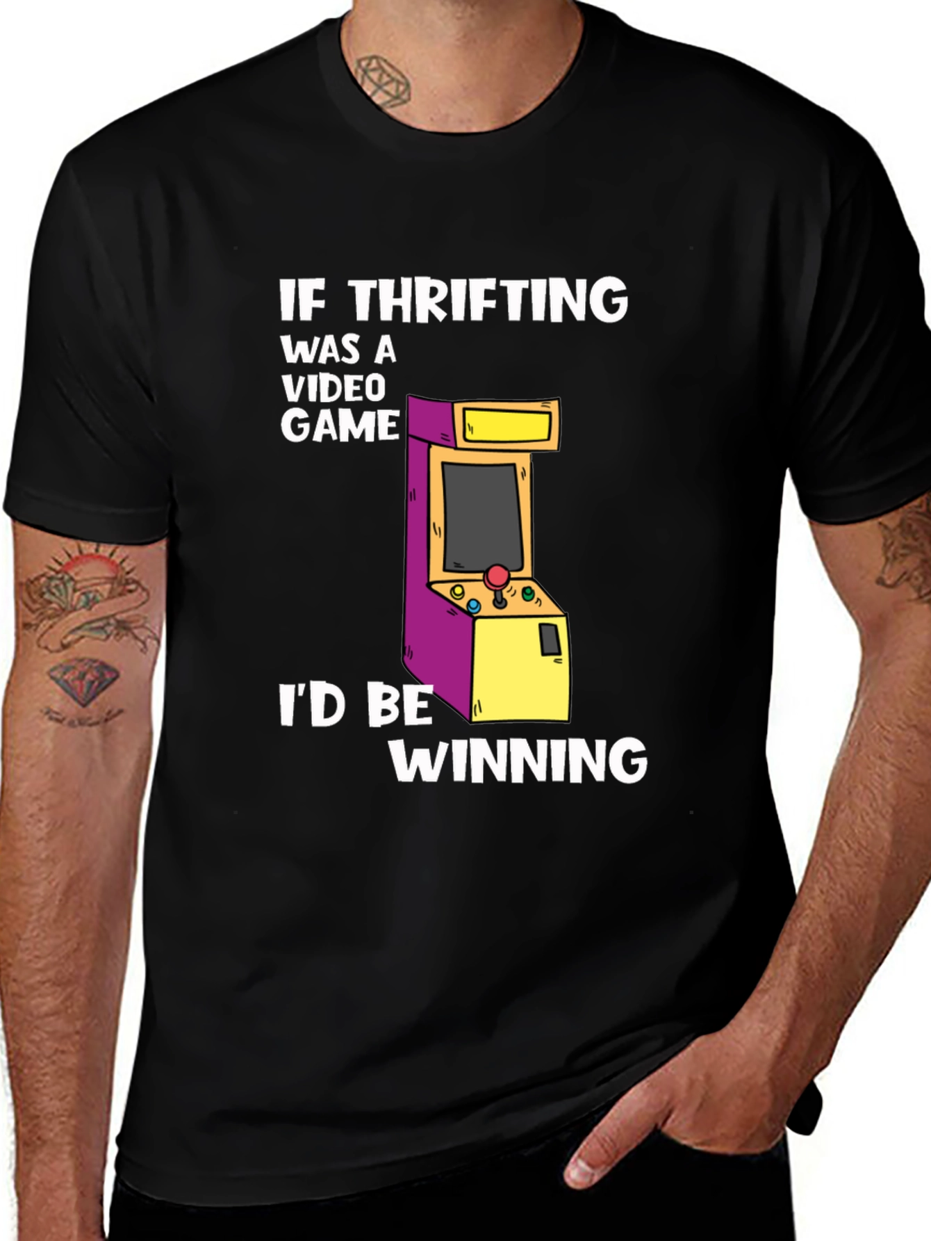 Thrifting Video Game T-Shirt