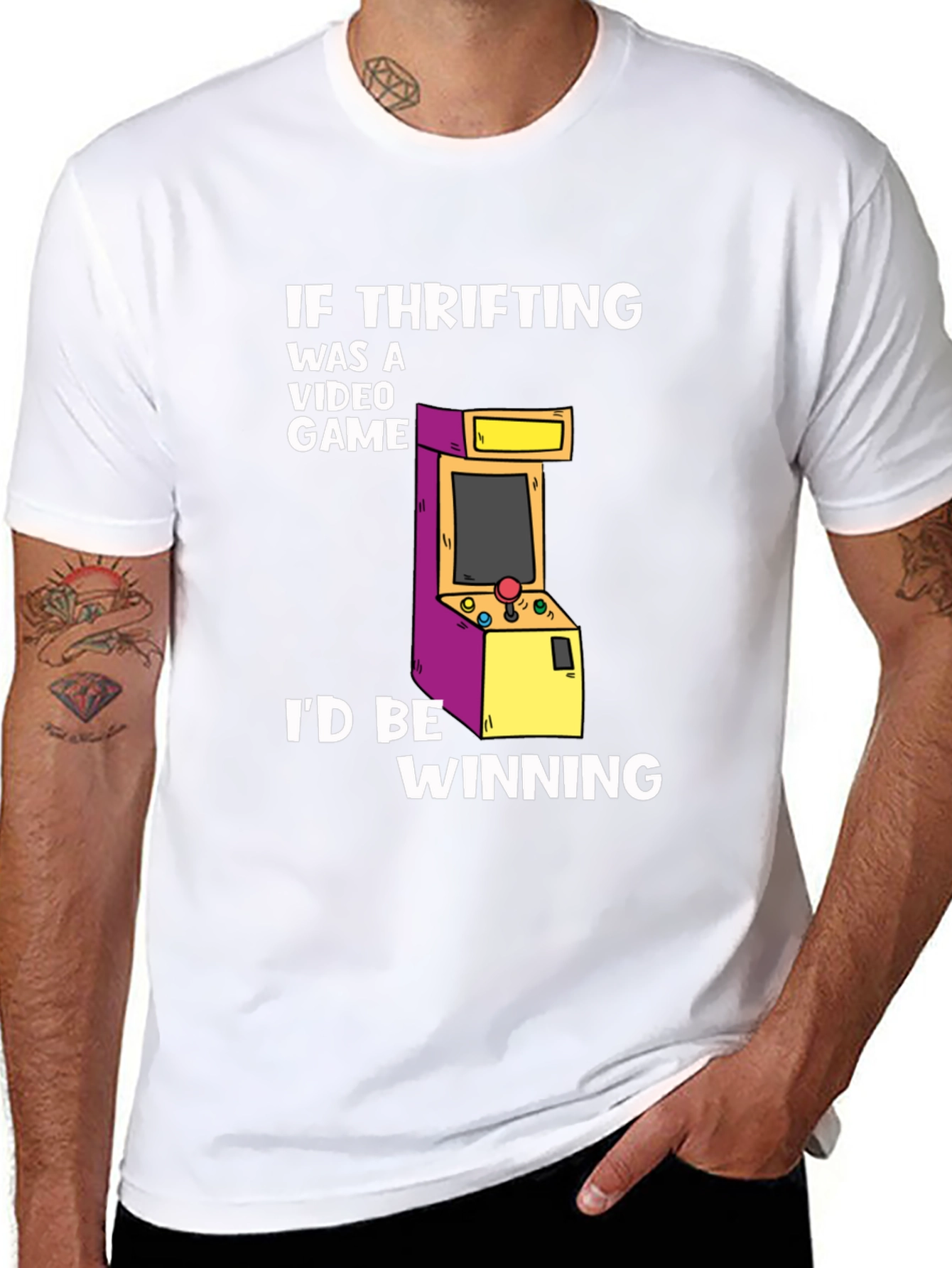 Thrifting Video Game T-Shirt