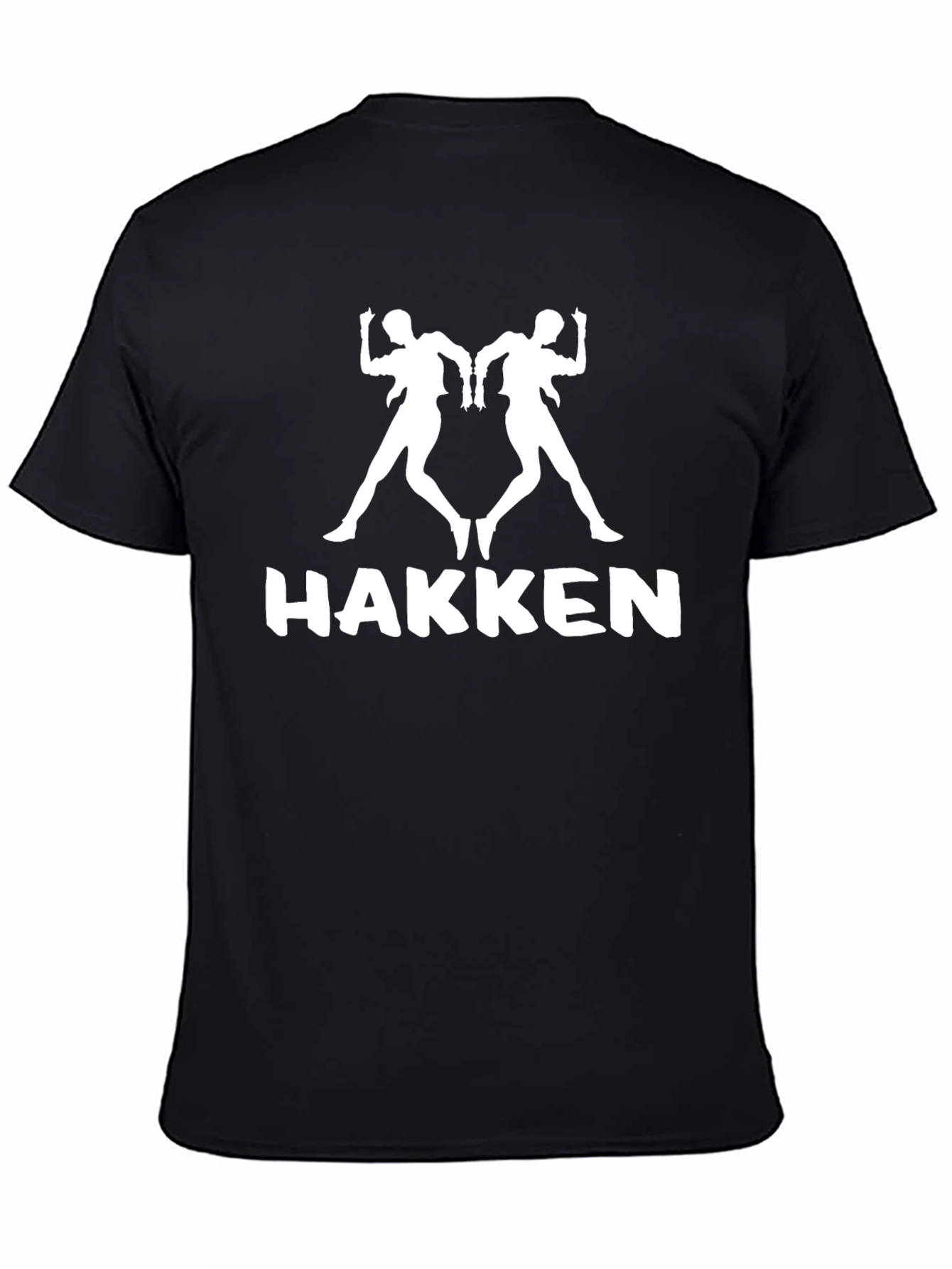 Hakken Dance Graphic Tee - Black Cotton T-Shirt