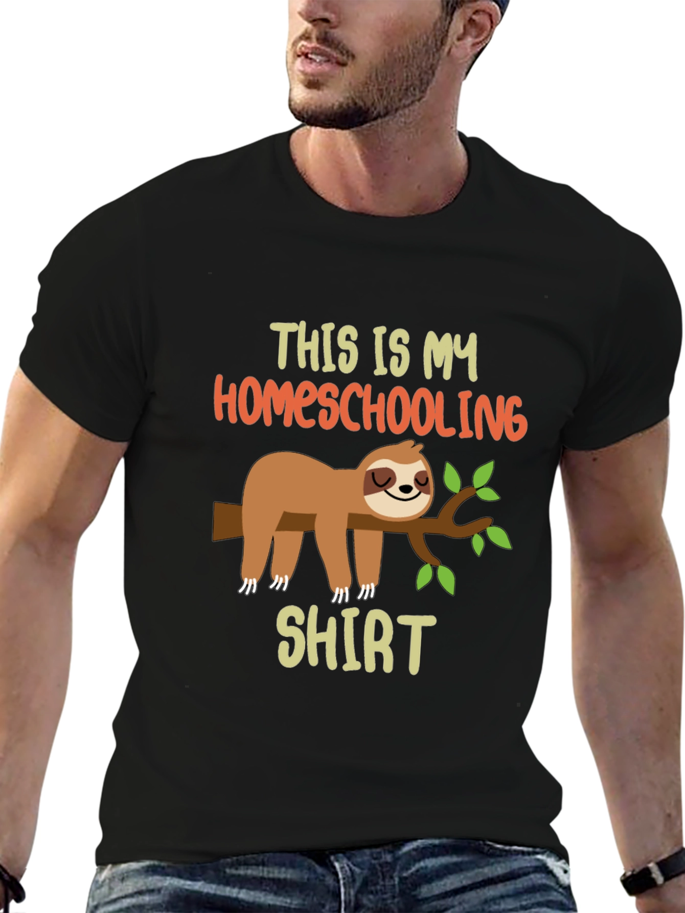 Homeschooling Sloth T-Shirt