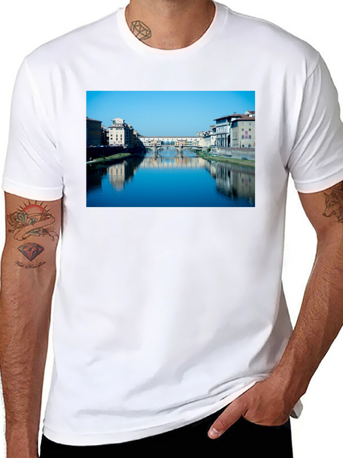 Ponte Vecchio Art T-Shirt