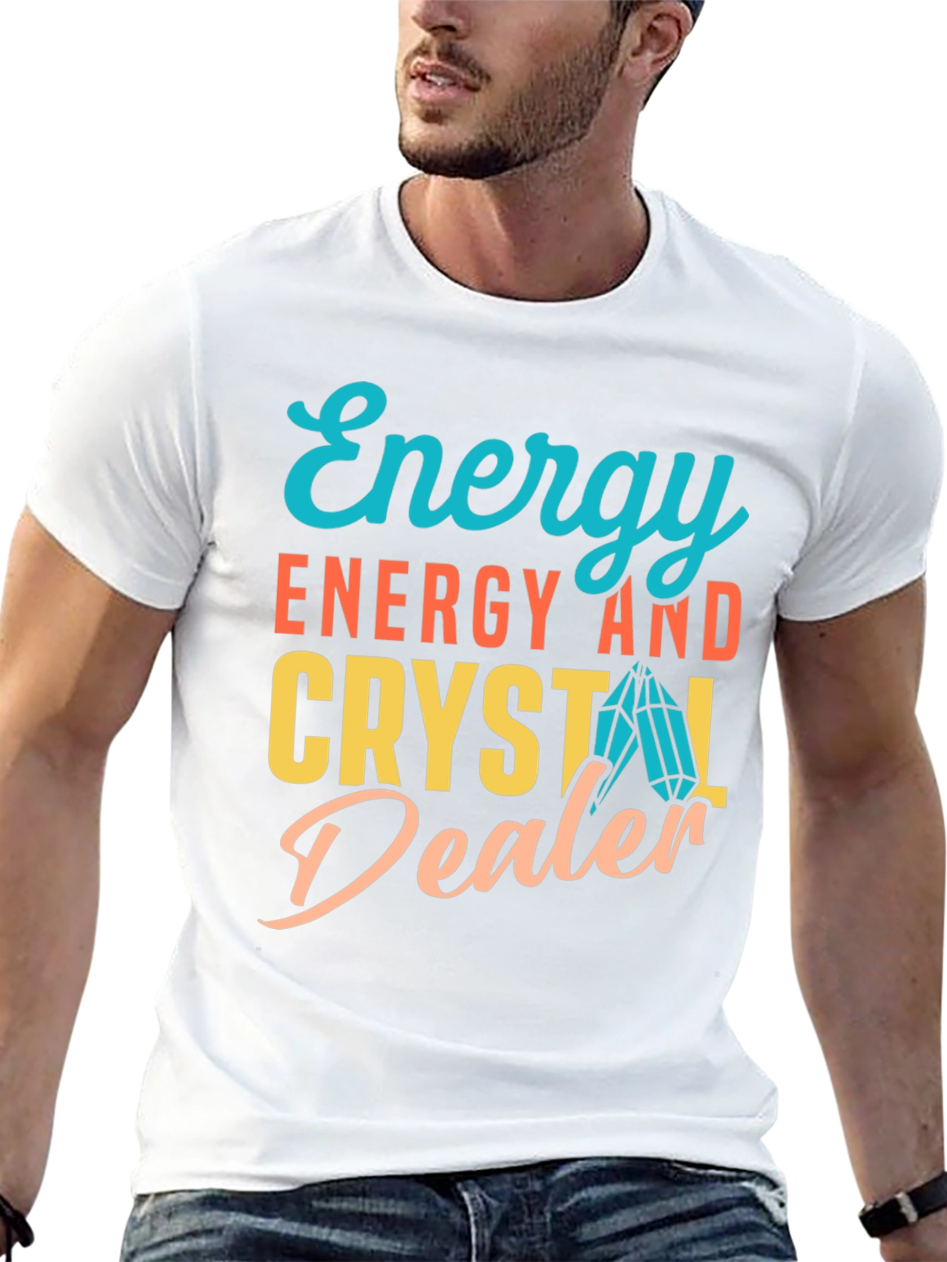 Energy and Crystal Dealer Graphic Tee