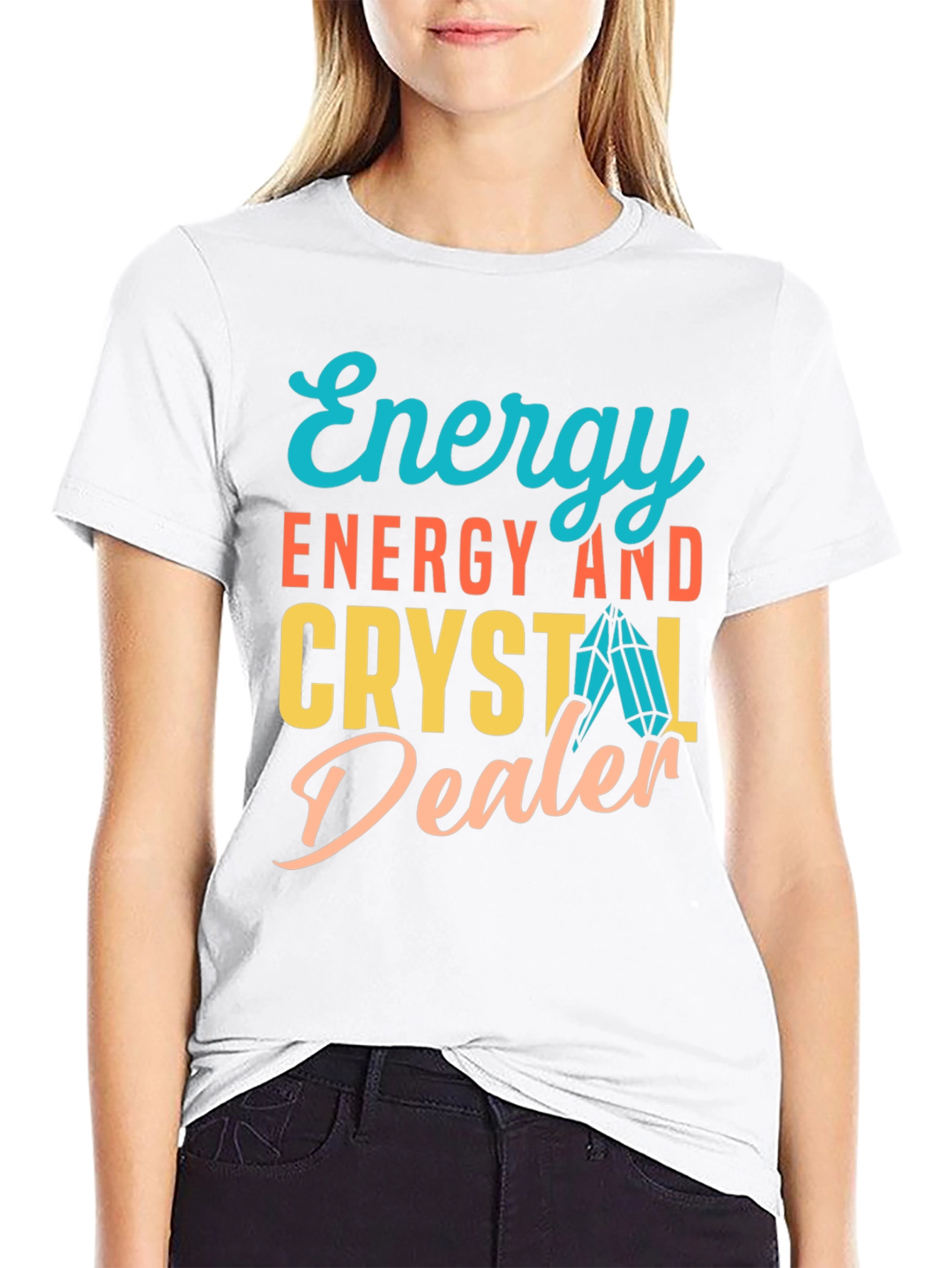 Energy and Crystal Dealer Graphic Tee