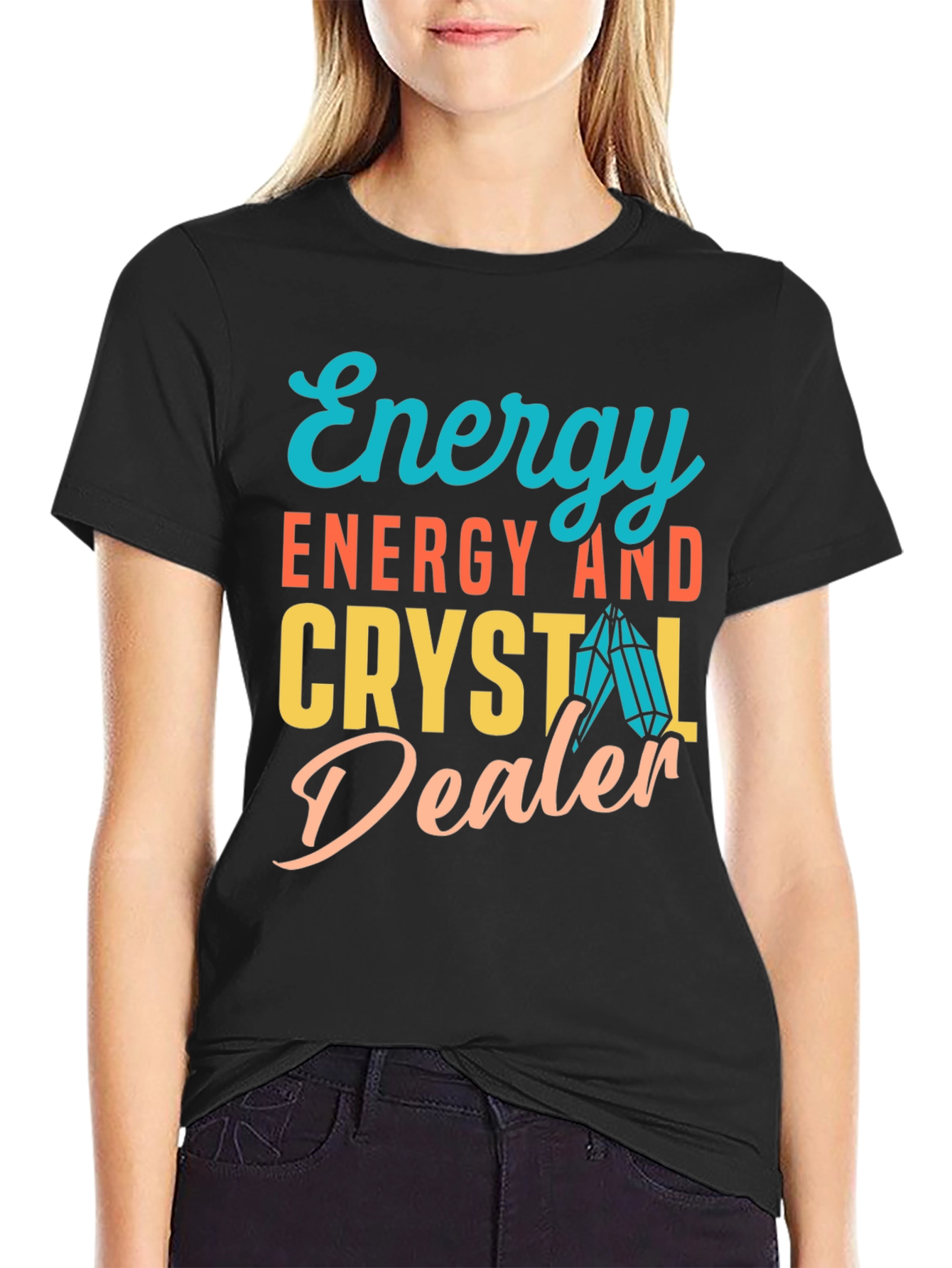 Energy and Crystal Dealer Graphic Tee