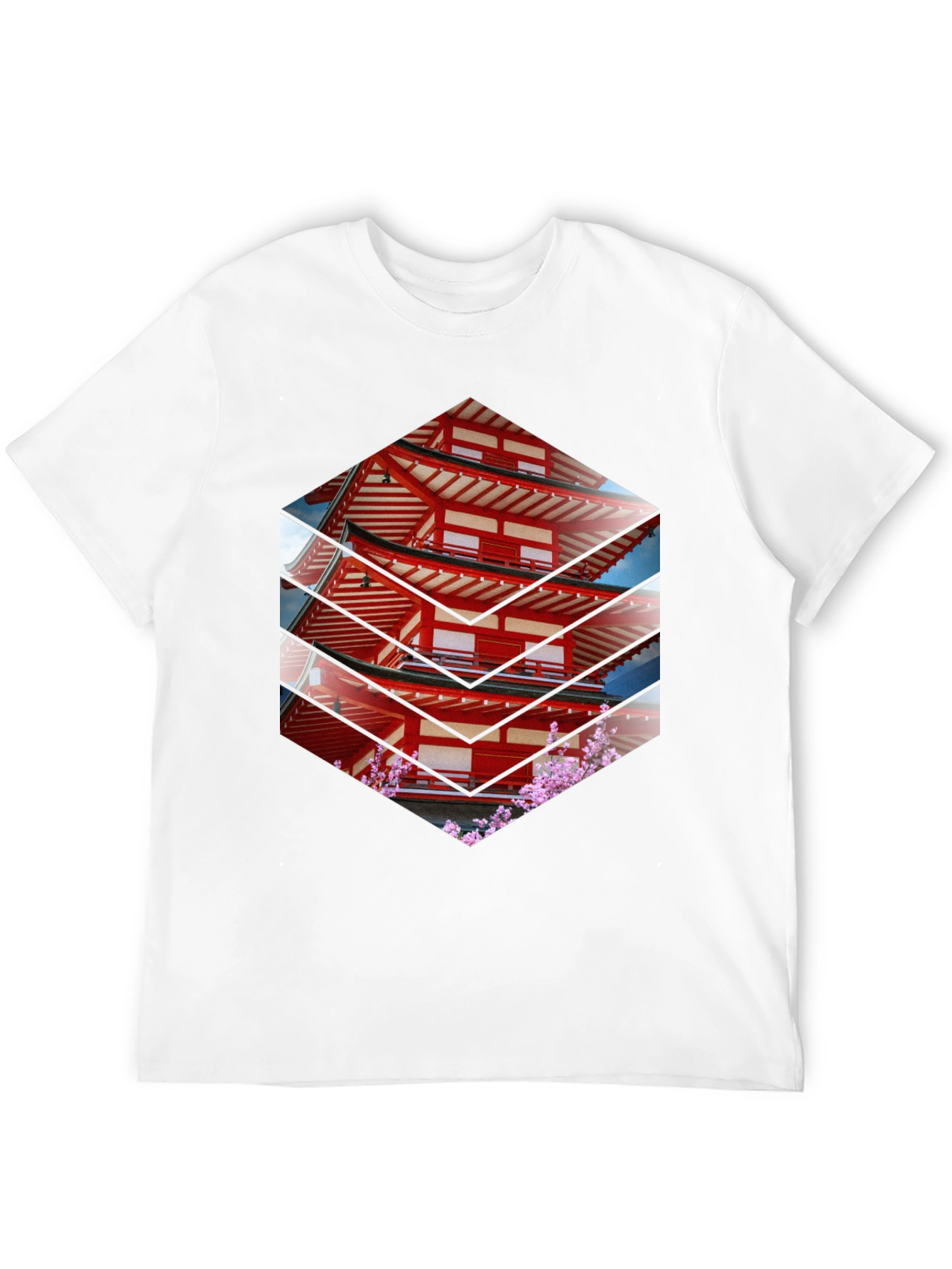 Japanese Pagoda T-Shirt - Unique Graphic Tee