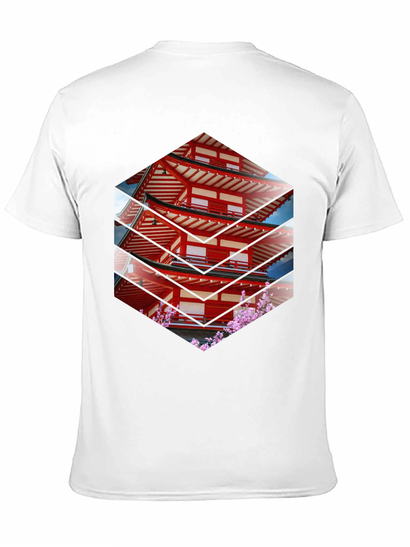 Japanese Pagoda T-Shirt - Unique Graphic Tee