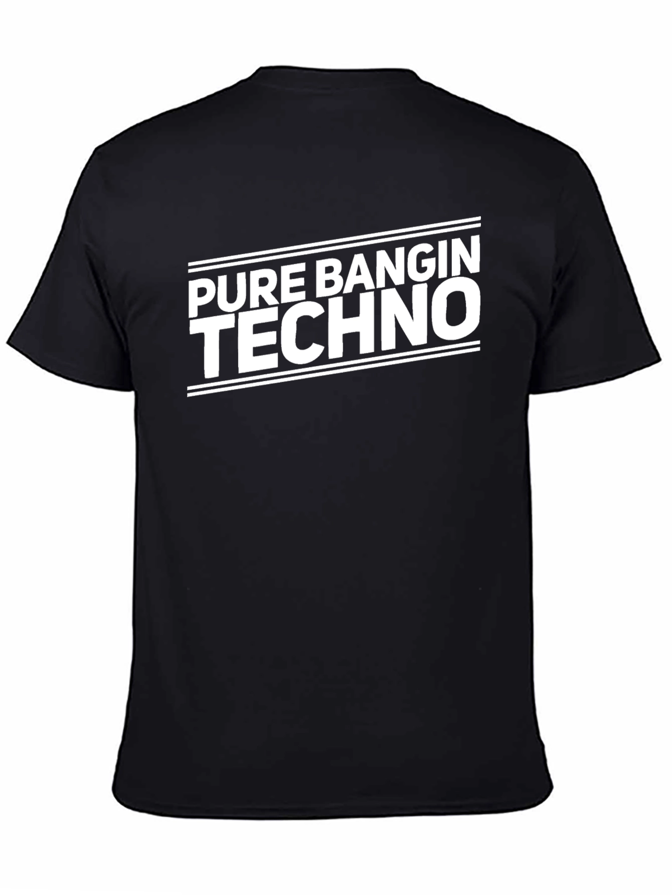 Pure Bangin Techno T-Shirt - Music Festival Rave Apparel