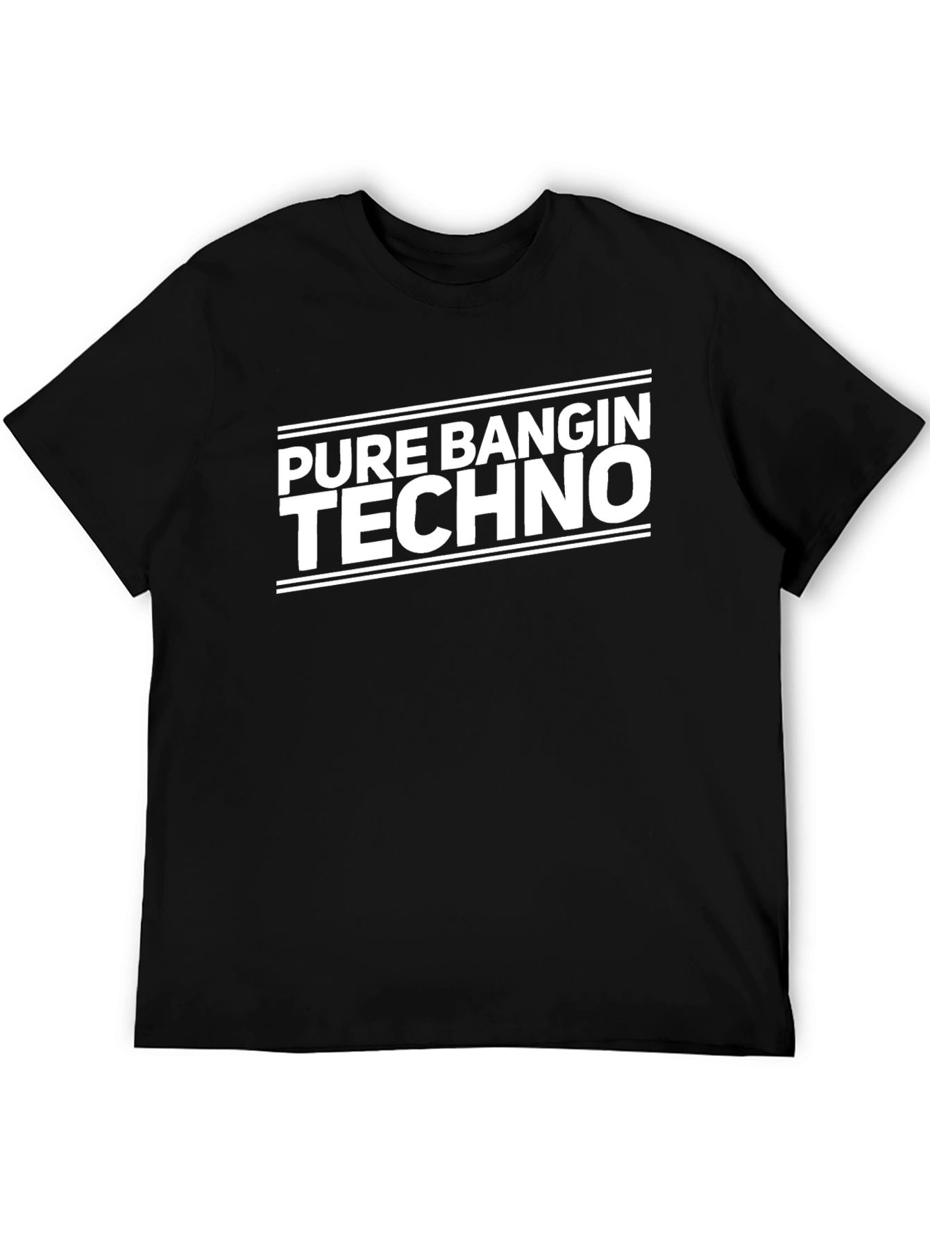 Pure Bangin Techno T-Shirt - Music Festival Rave Apparel