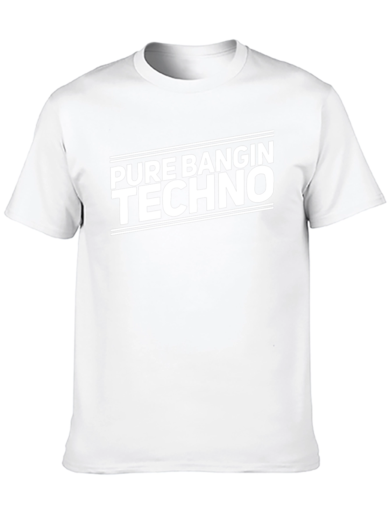 Pure Bangin Techno T-Shirt - Music Festival Rave Apparel