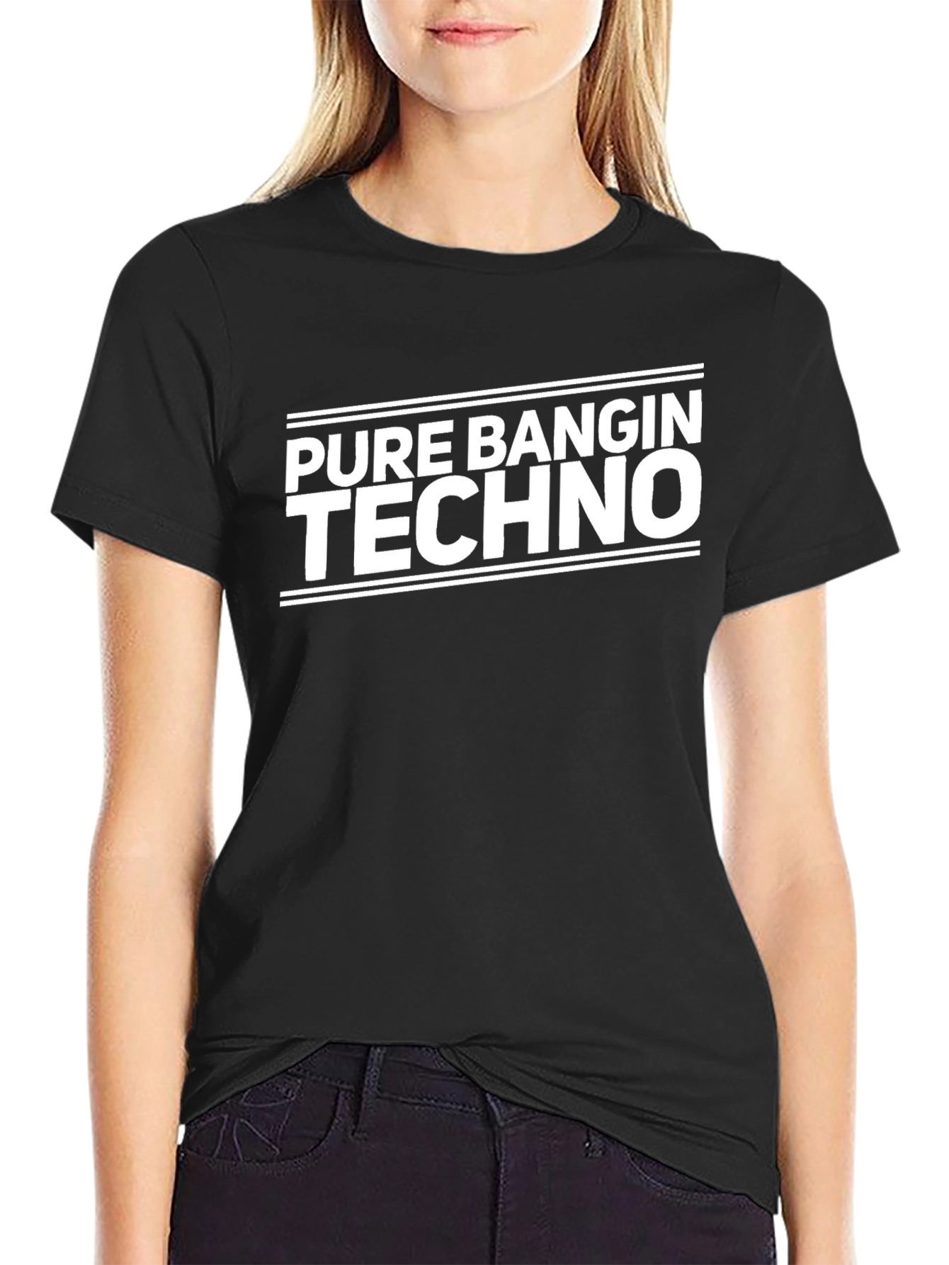 Pure Bangin Techno T-Shirt - Music Festival Rave Apparel