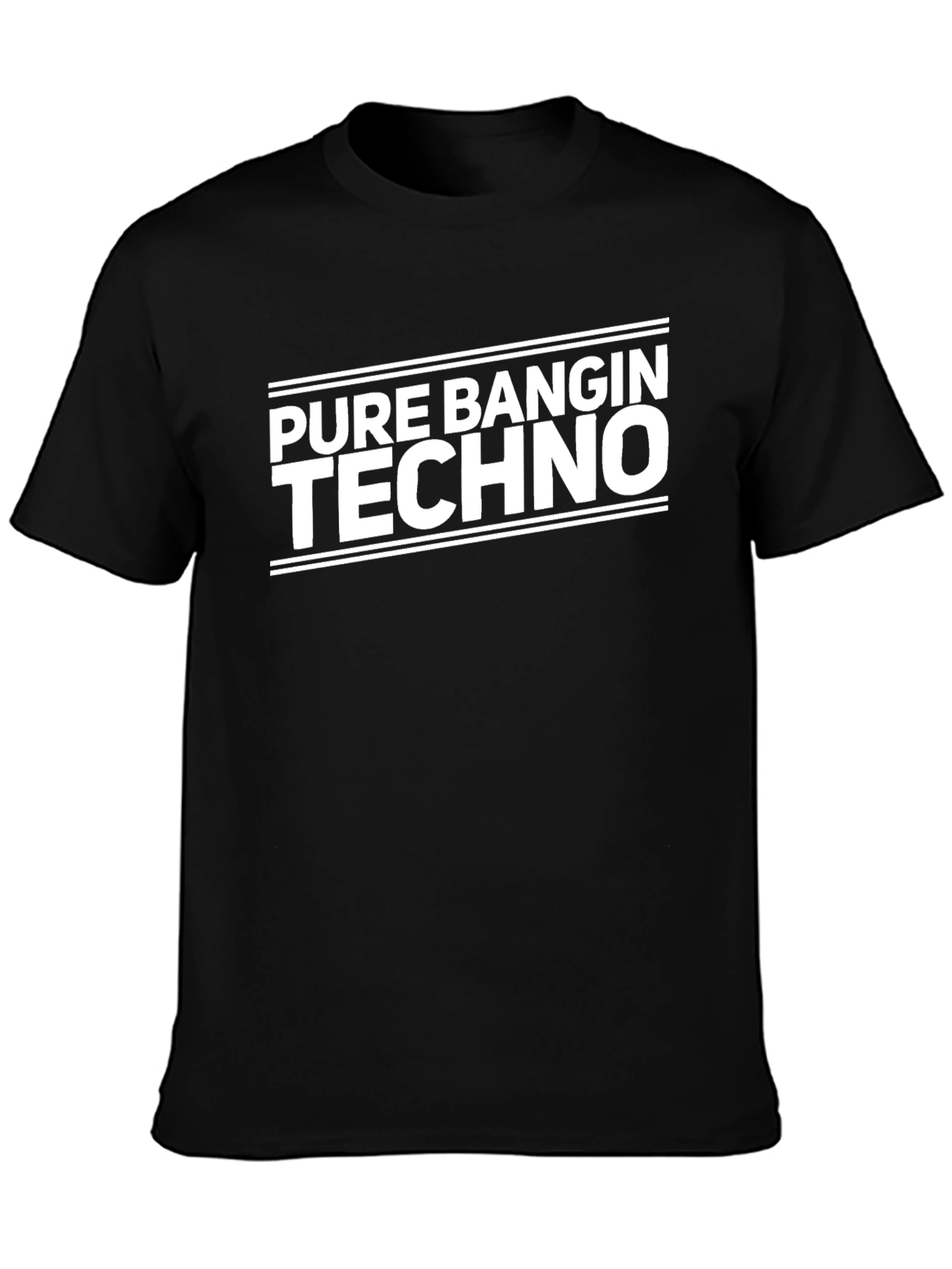 Pure Bangin Techno T-Shirt - Music Festival Rave Apparel