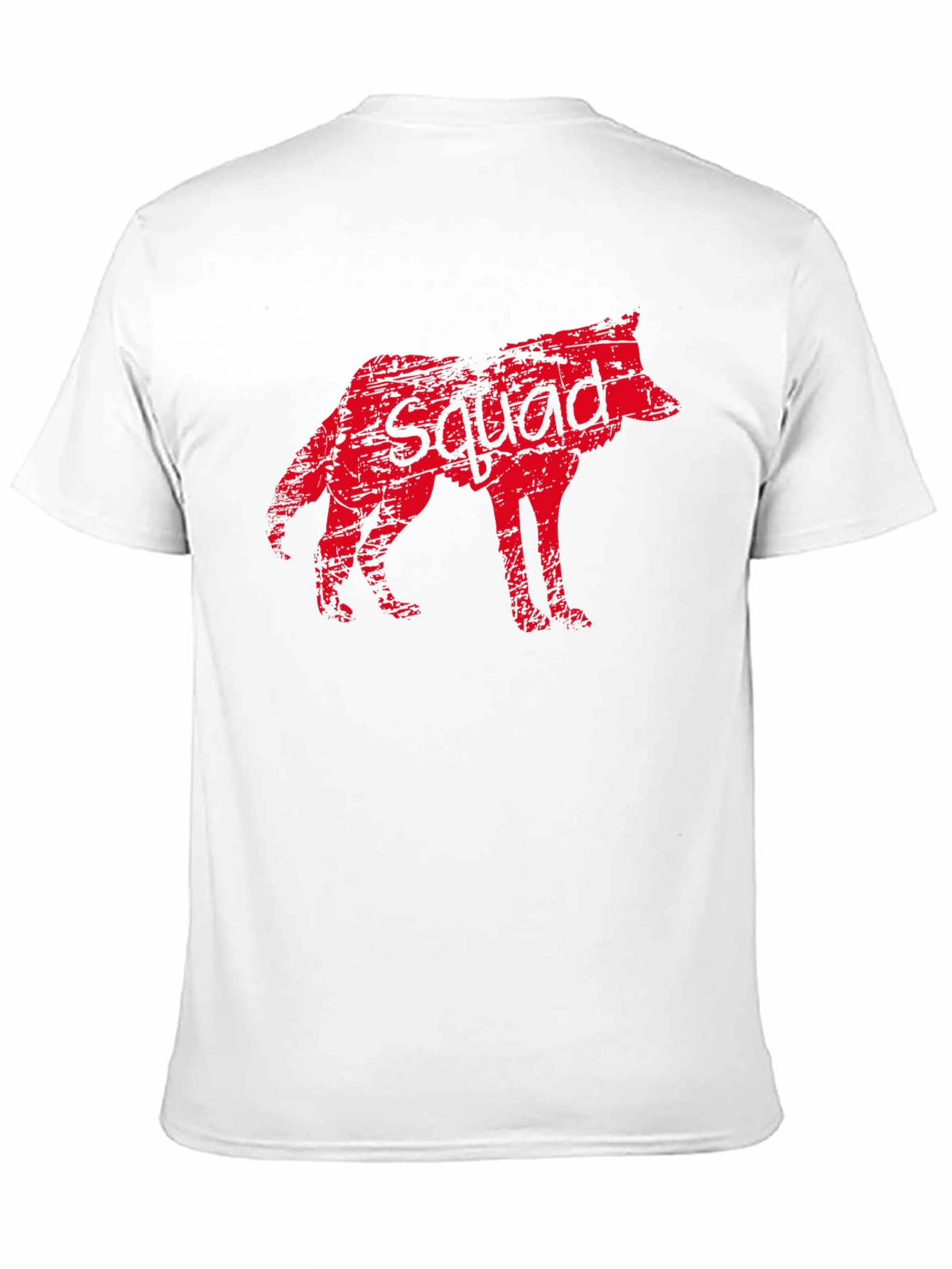 Squad Wolf Graphic Tee - Black
