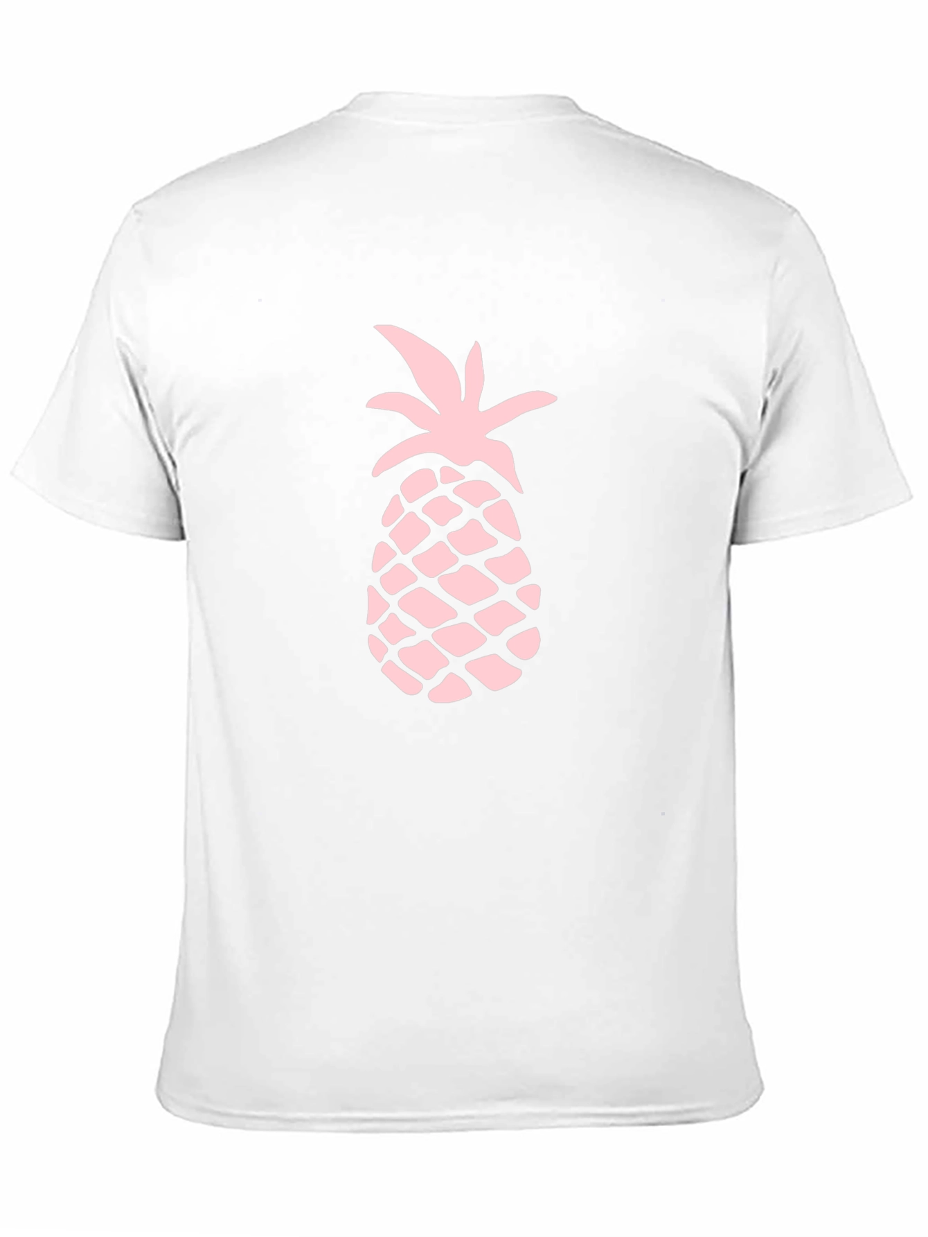 Pineapple Print Black T-Shirt - Tropical Summer Style