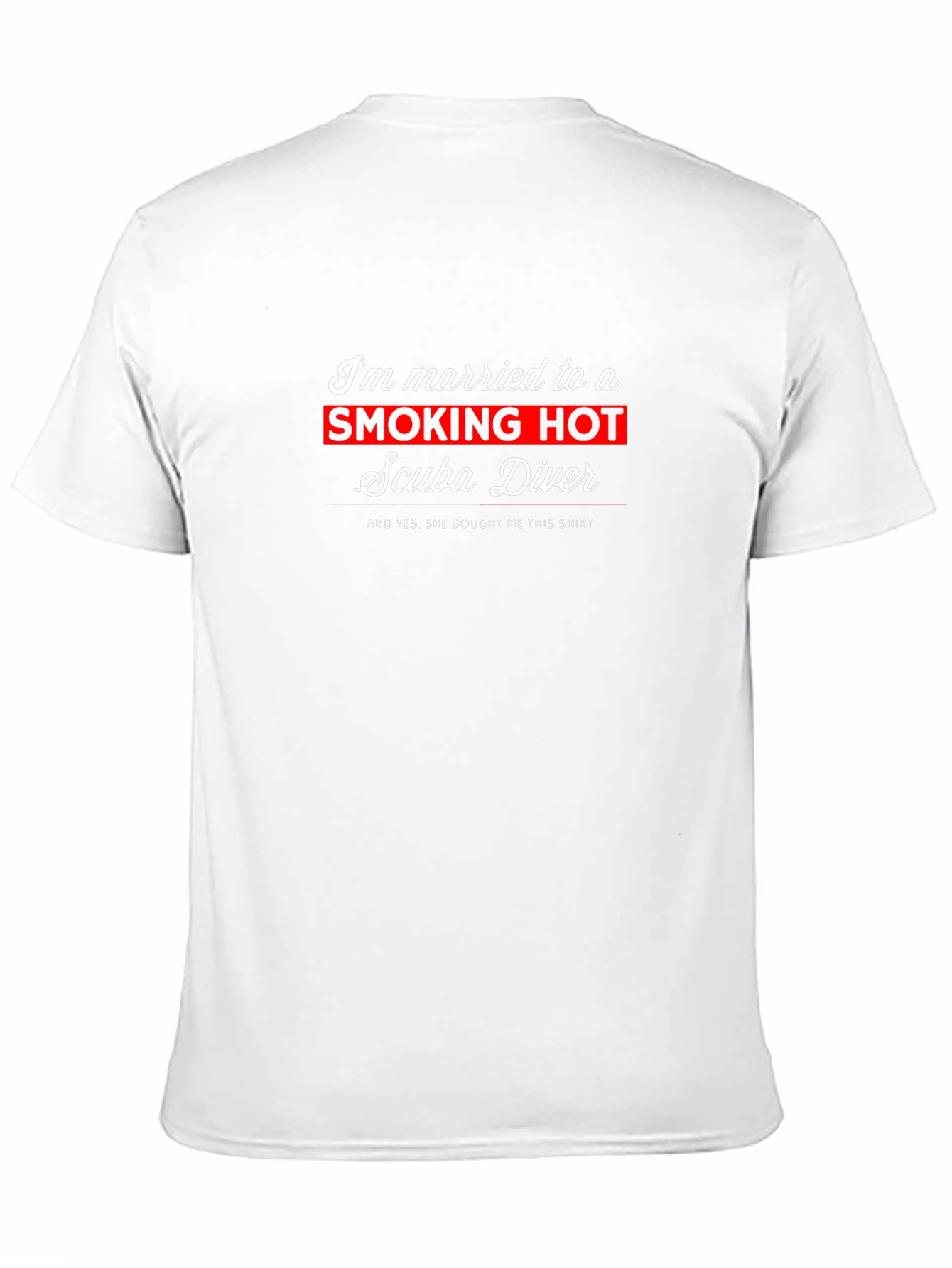 Smoking Hot Scuba Diver Husband T-Shirt