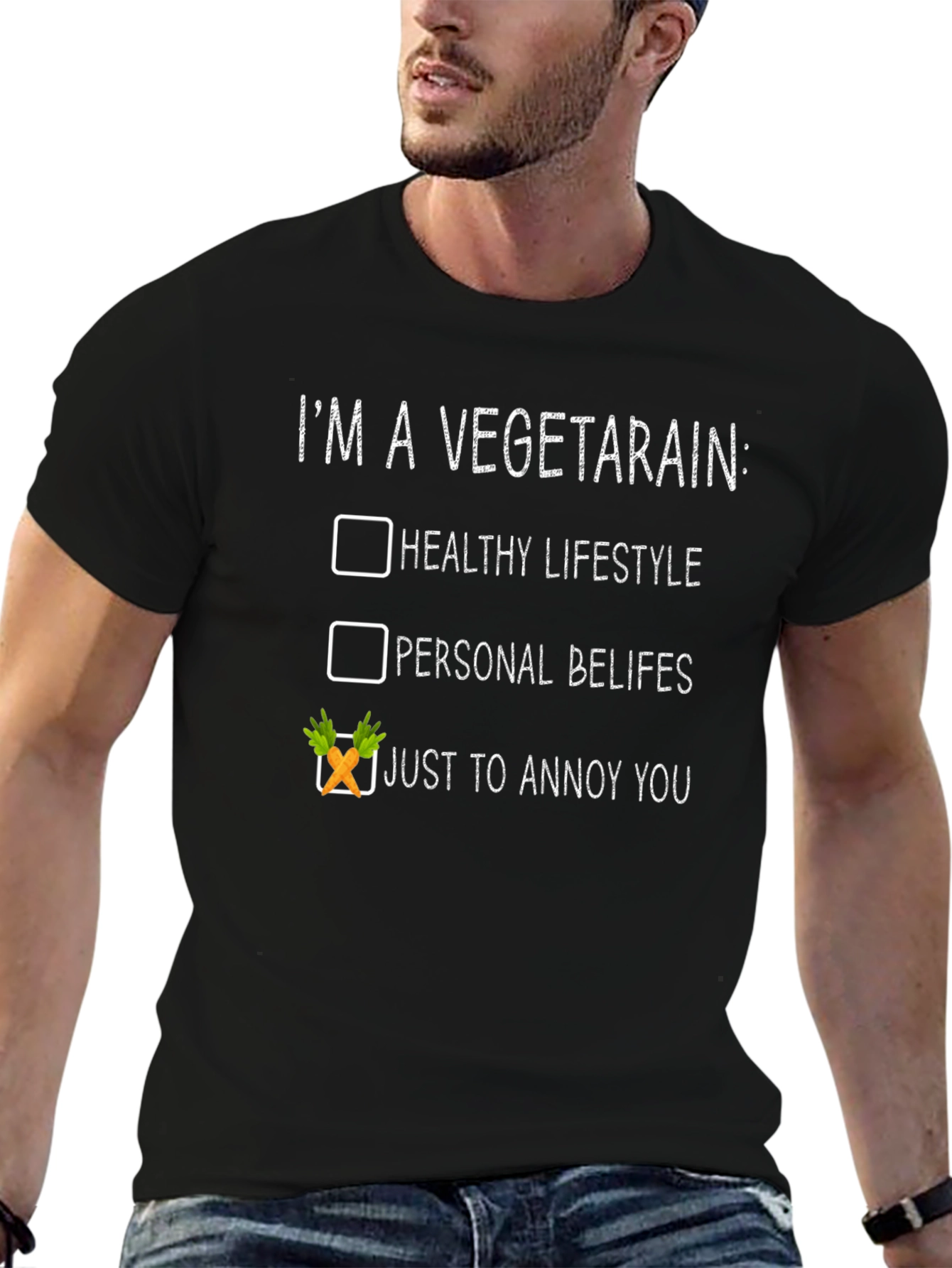 Vegetarian Humor T-Shirt - Annoy You