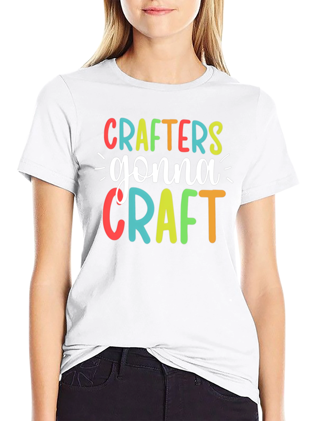Crafters Gonna Craft T-Shirt Black Tee