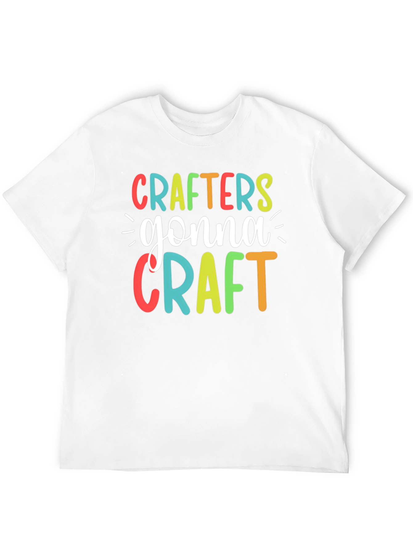 Crafters Gonna Craft T-Shirt Black Tee