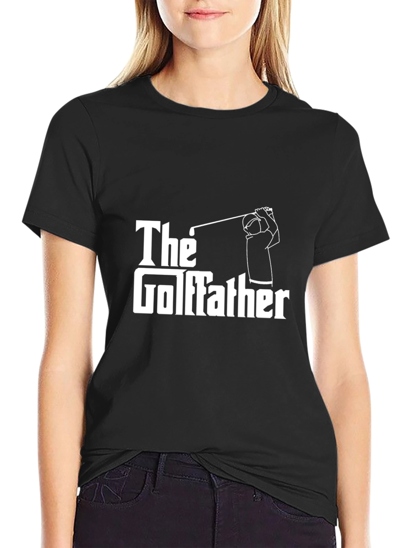 The Golfather Funny Golf T-Shirt