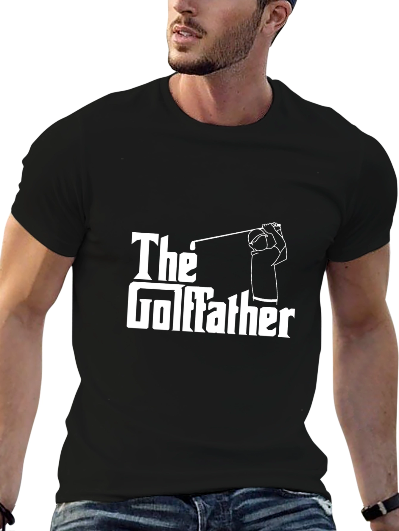 The Golfather Funny Golf T-Shirt