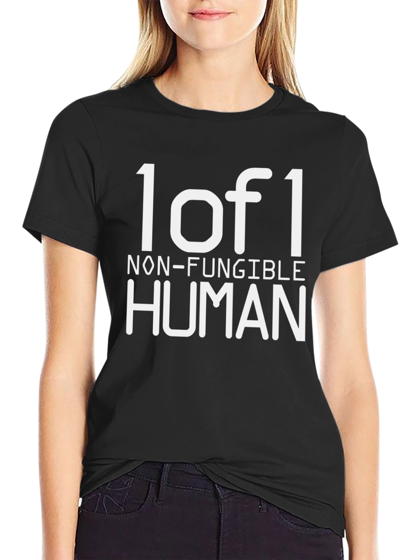 1 of 1 Non-Fungible Human T-Shirt