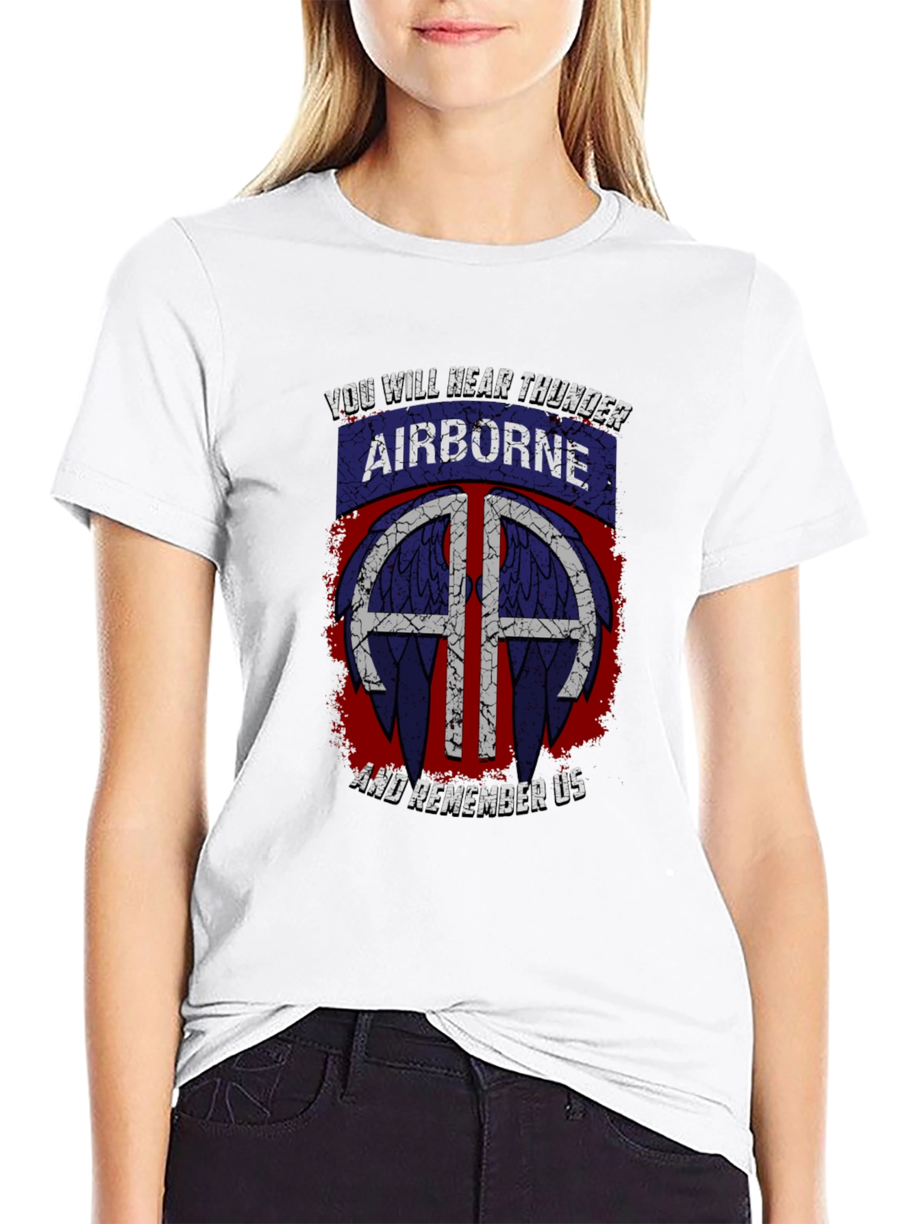Airborne T-Shirt - You Will Hear Thunder