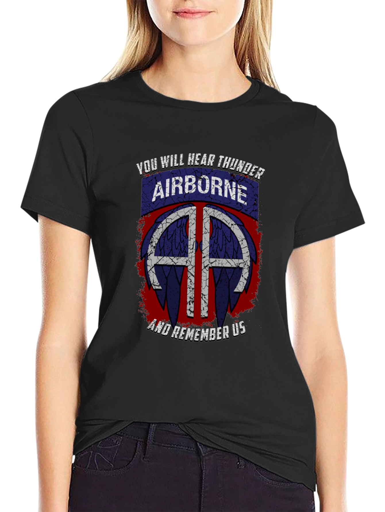 Airborne T-Shirt - You Will Hear Thunder