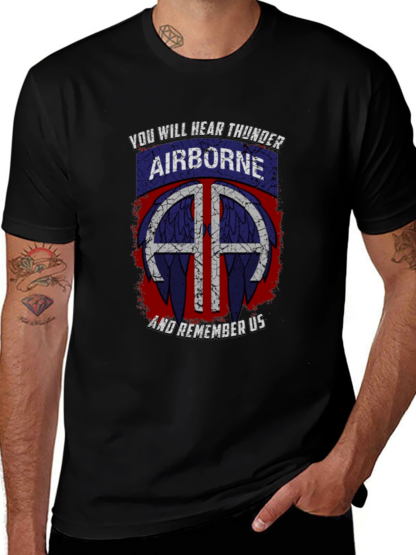 Airborne T-Shirt - You Will Hear Thunder