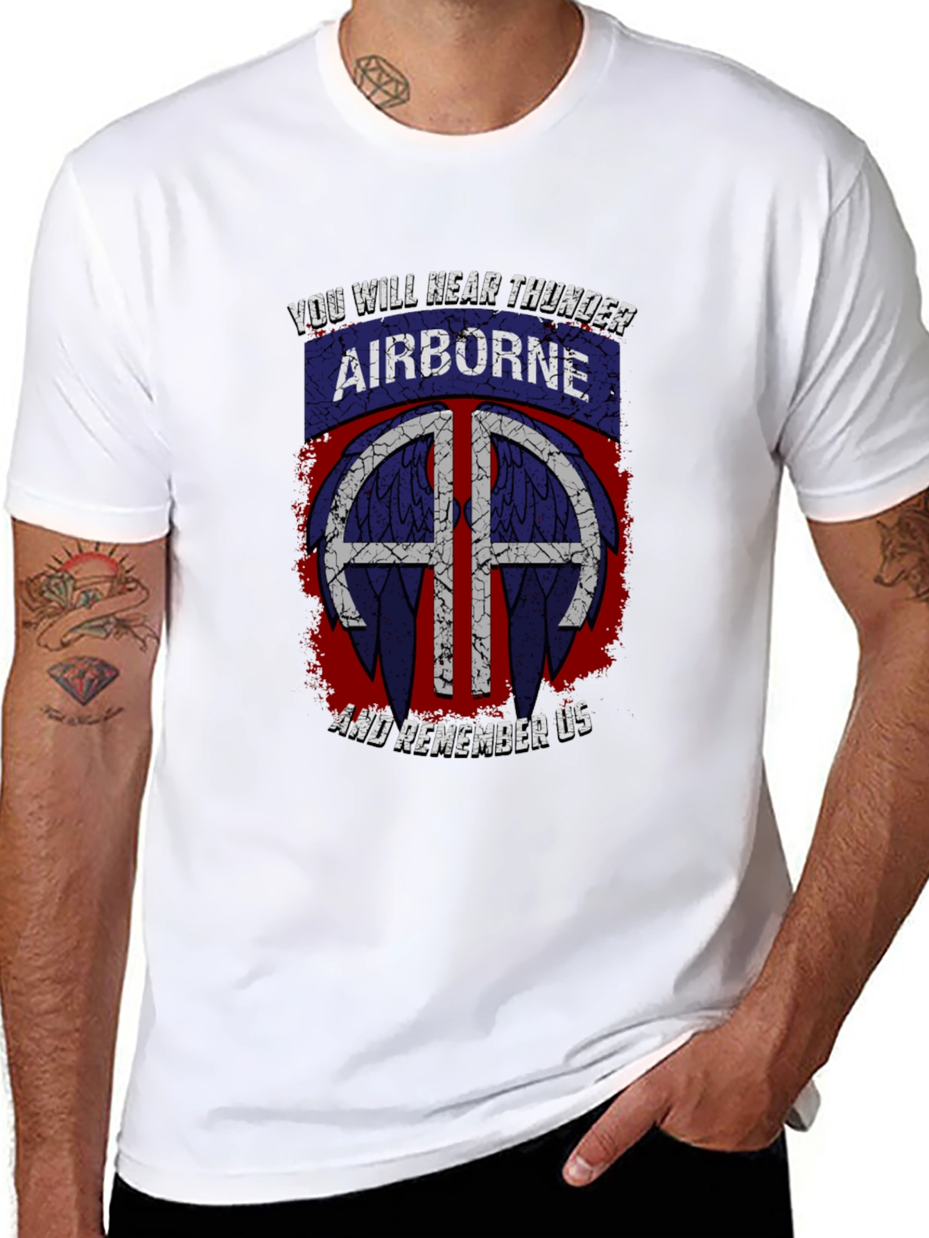 Airborne T-Shirt - You Will Hear Thunder
