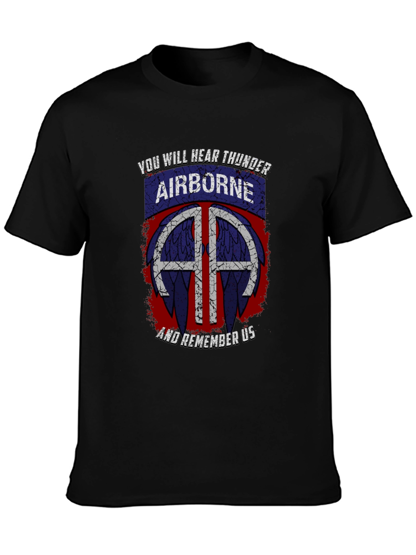 Airborne T-Shirt - You Will Hear Thunder