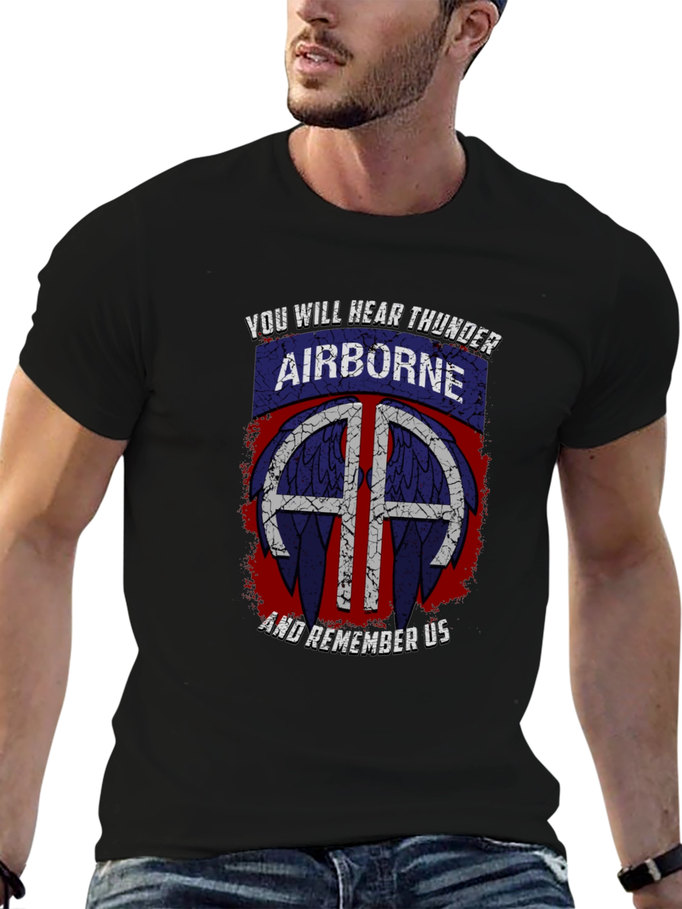 Airborne T-Shirt - You Will Hear Thunder