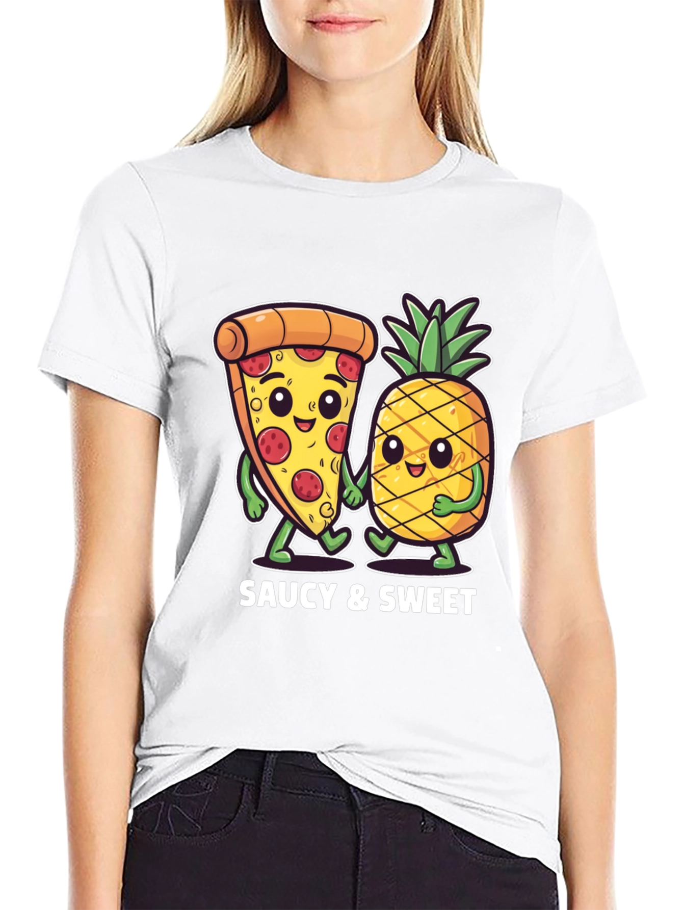 Saucy & Sweet Graphic T-Shirt