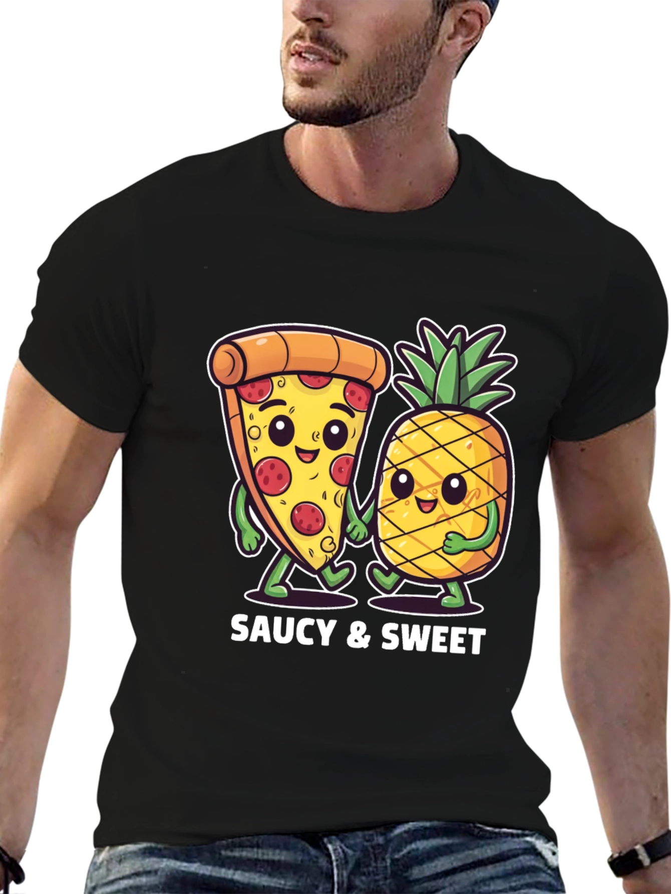 Saucy & Sweet Graphic T-Shirt
