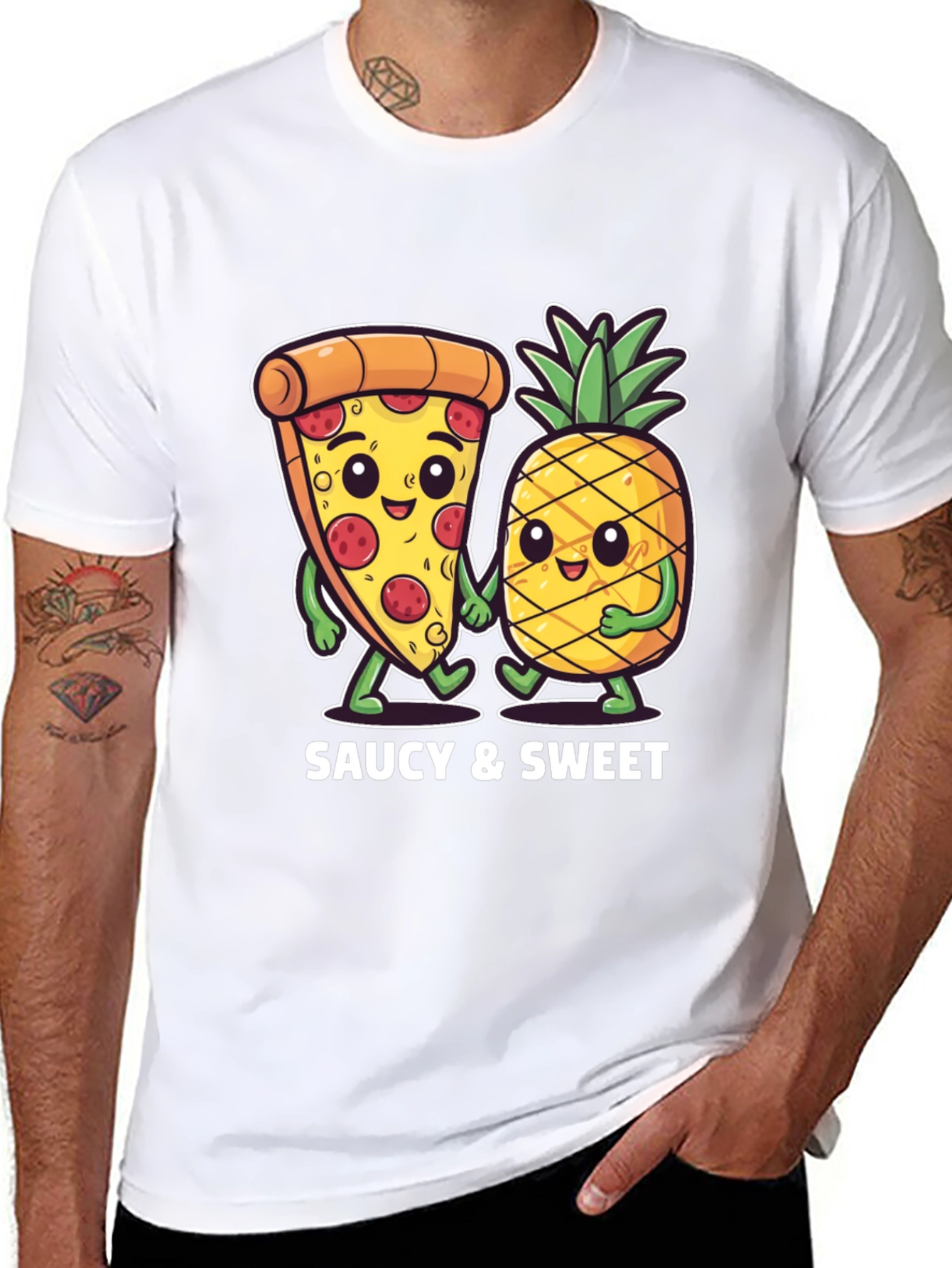 Saucy & Sweet Graphic T-Shirt