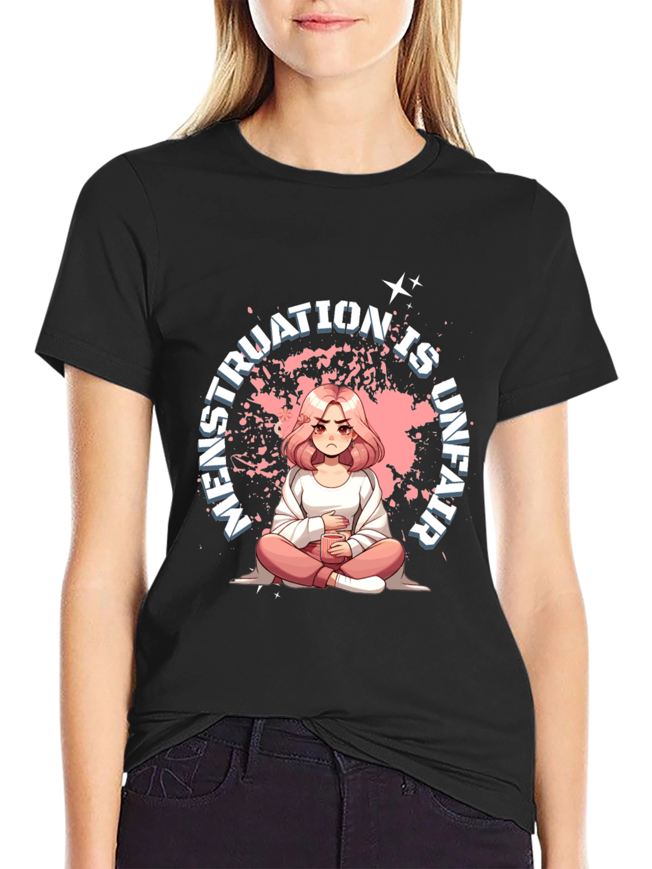 Menstruation Is Unfair Graphic Tee