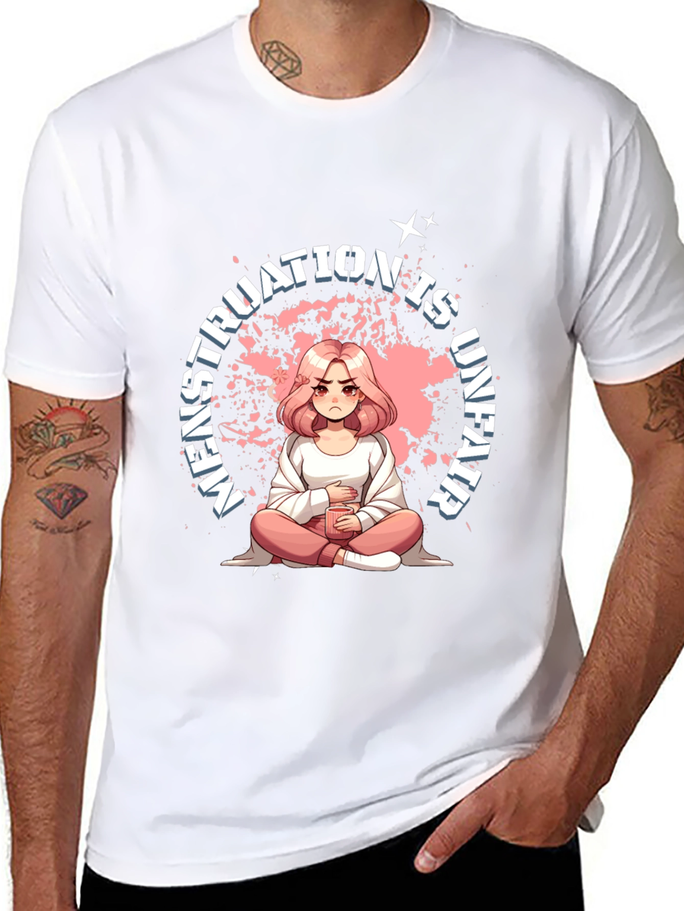 Menstruation Is Unfair Graphic Tee
