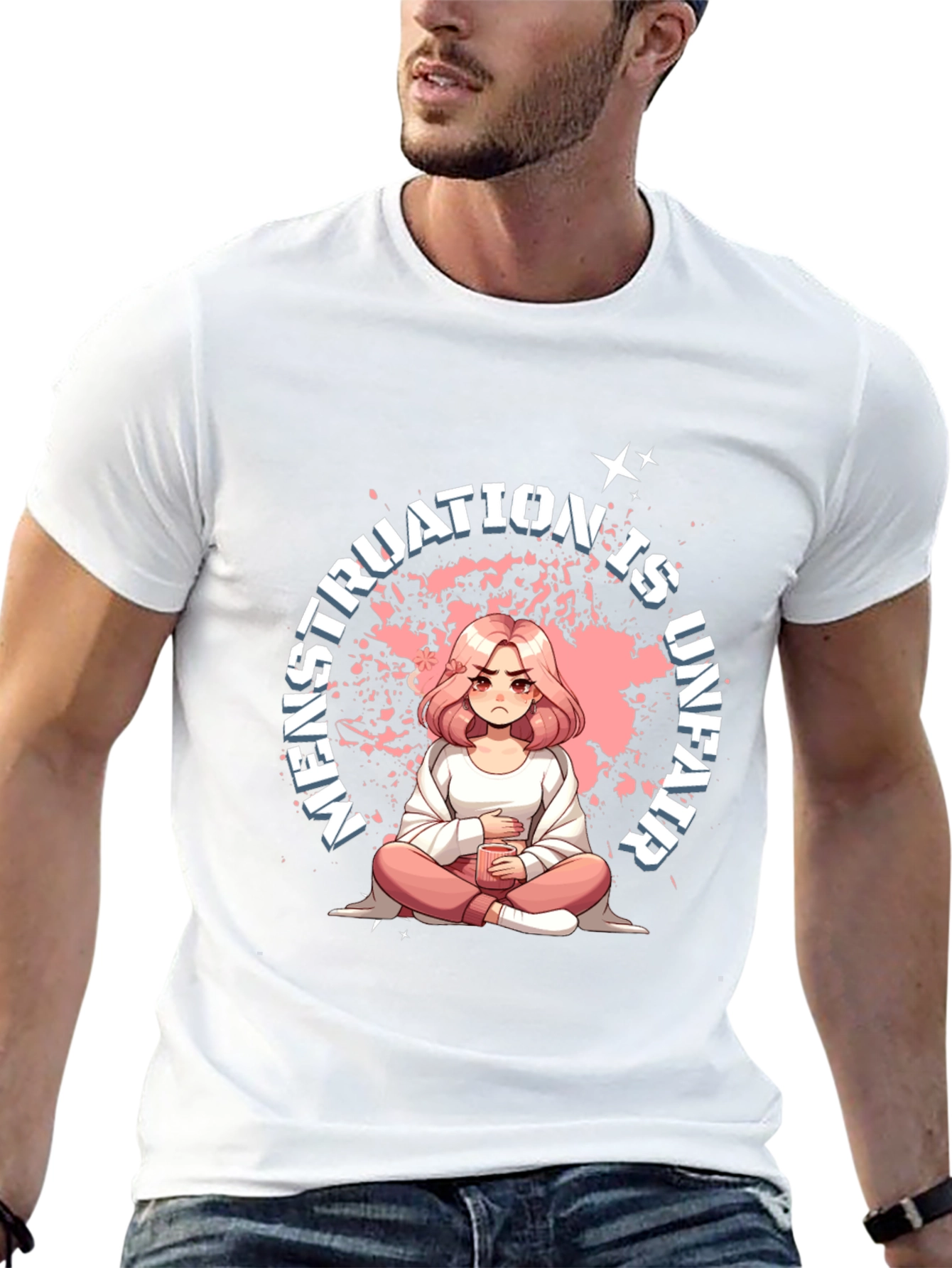 Menstruation Is Unfair Graphic Tee